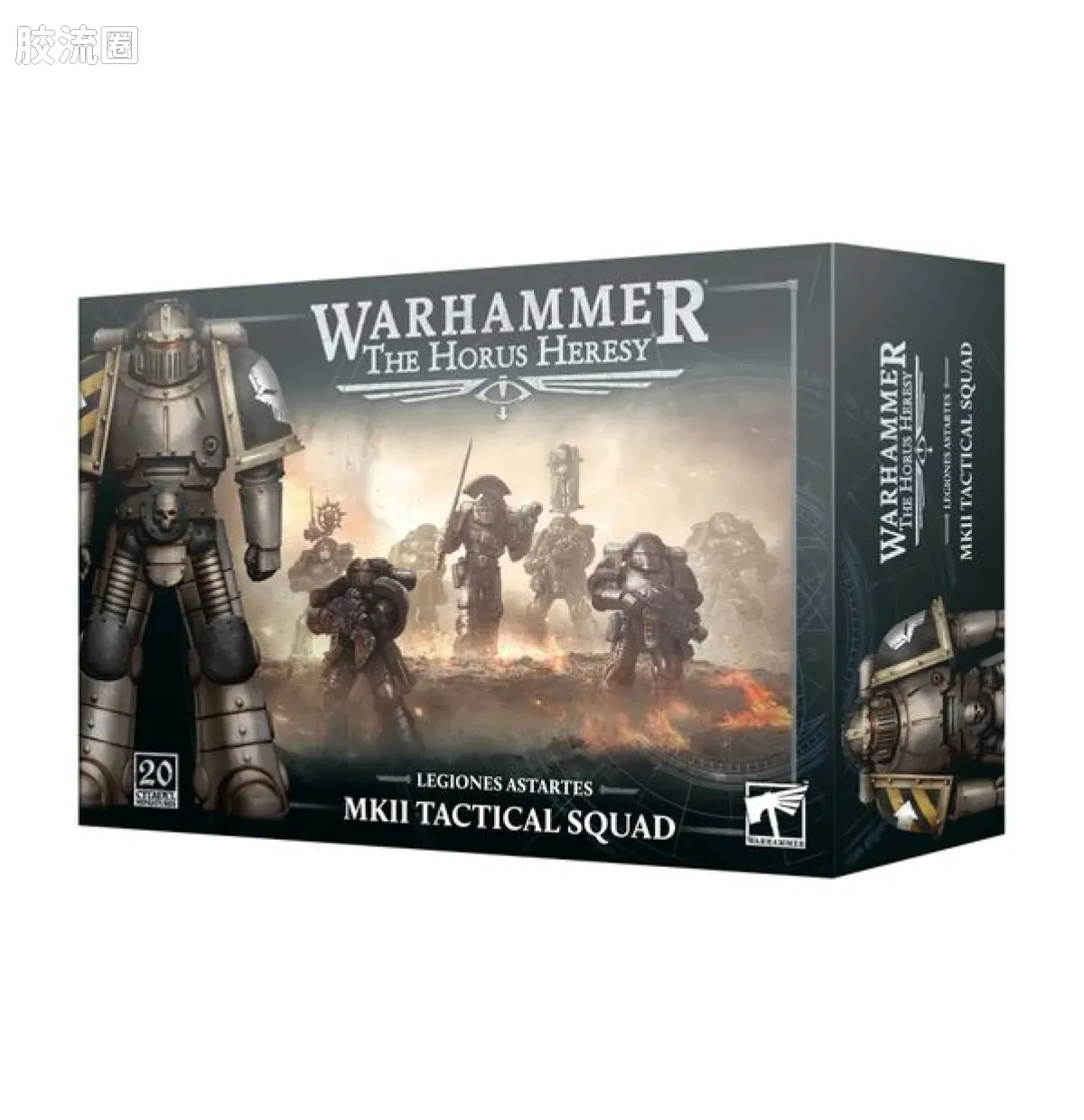 战锤：荷鲁斯之乱 Warhammer: The Horus Heresy 星际战士通用单位 3版 MkII型 战术小队 - 图片