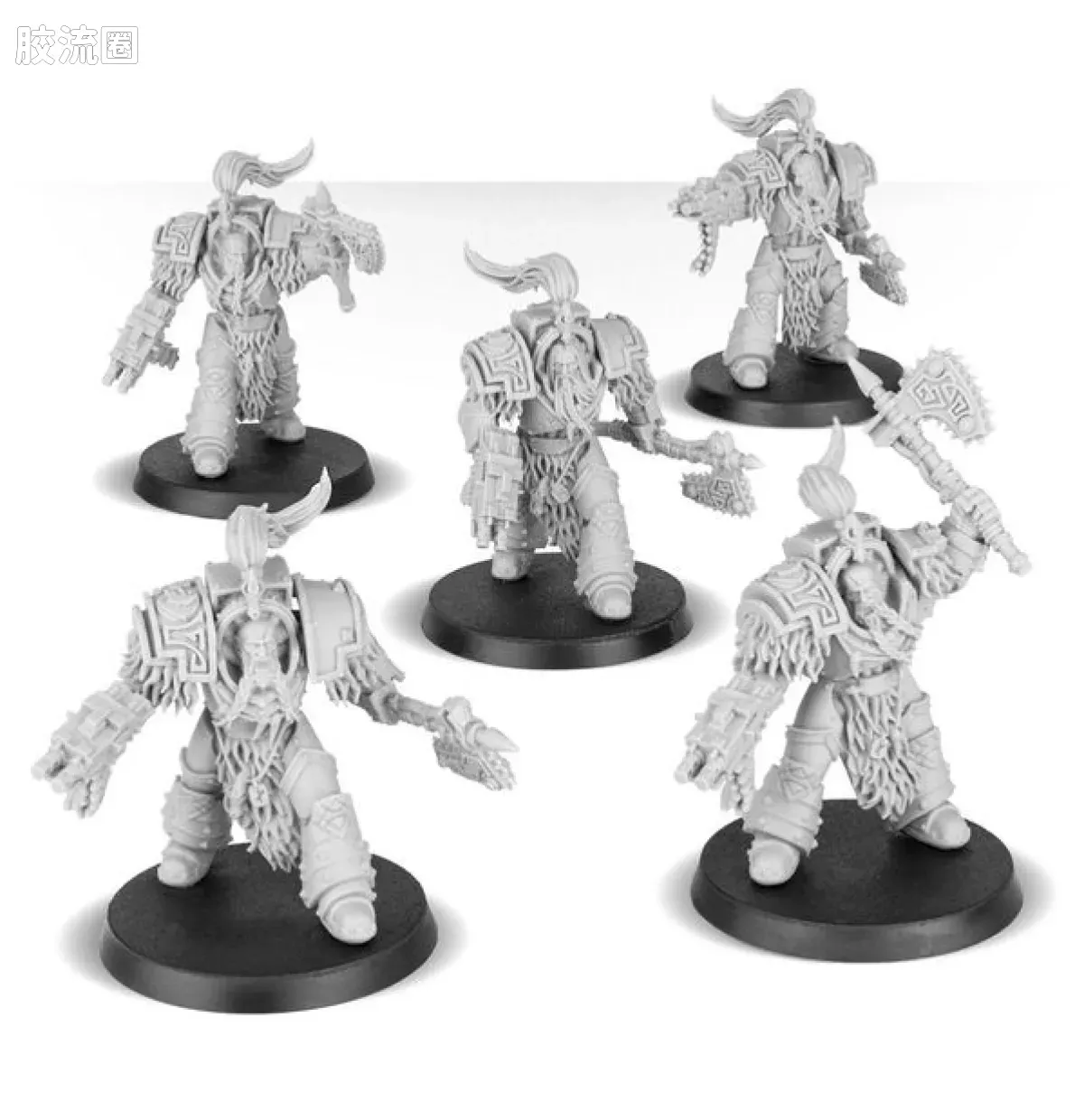 战锤：荷鲁斯之乱 Warhammer: The Horus Heresy Space Wolves 第六军团 太空野狼 初版 瓦拉吉尔野狼守卫终结者小队 - 图片