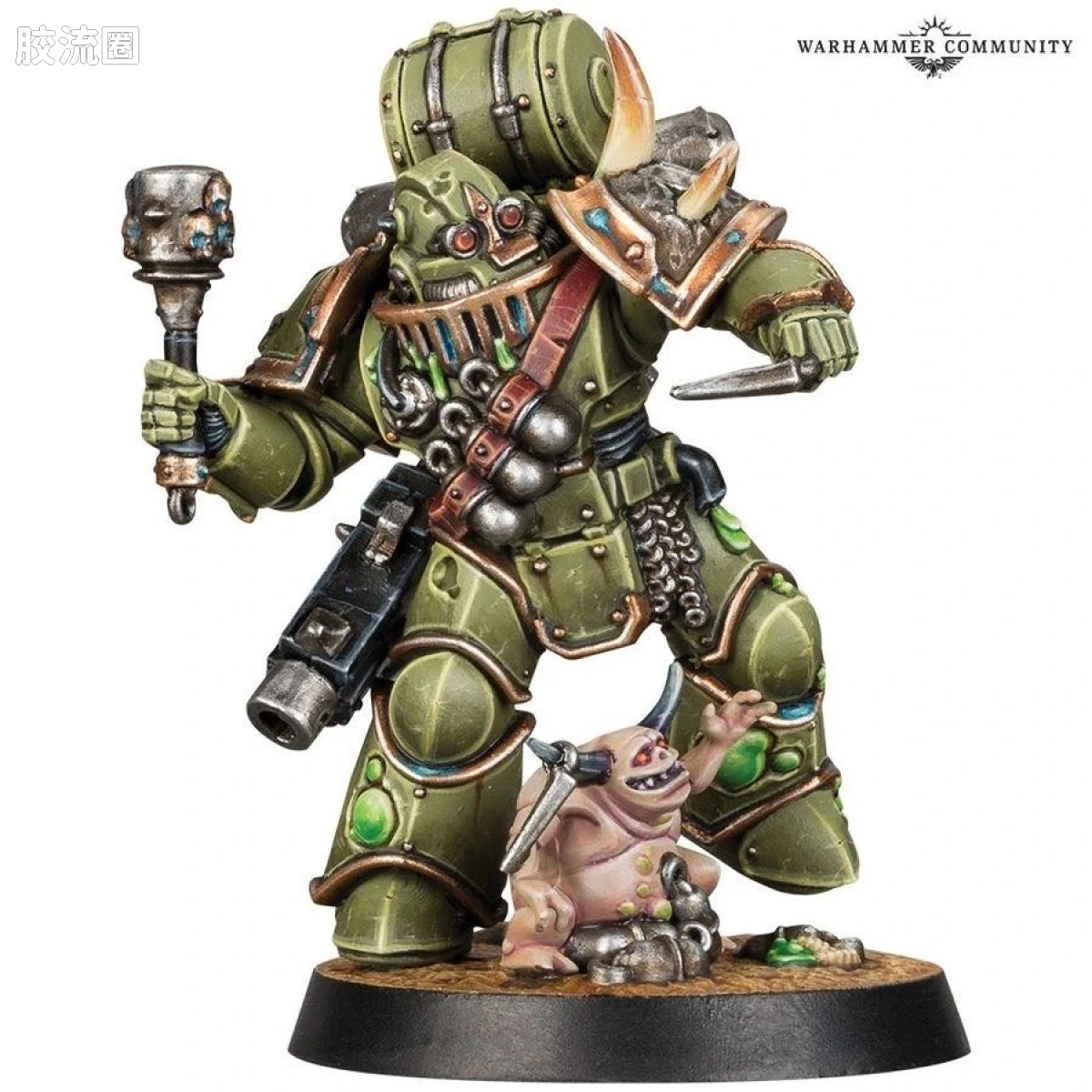 战锤40K Death Guard 死亡守卫 8版 星际战士英雄 第三弹 - 图片