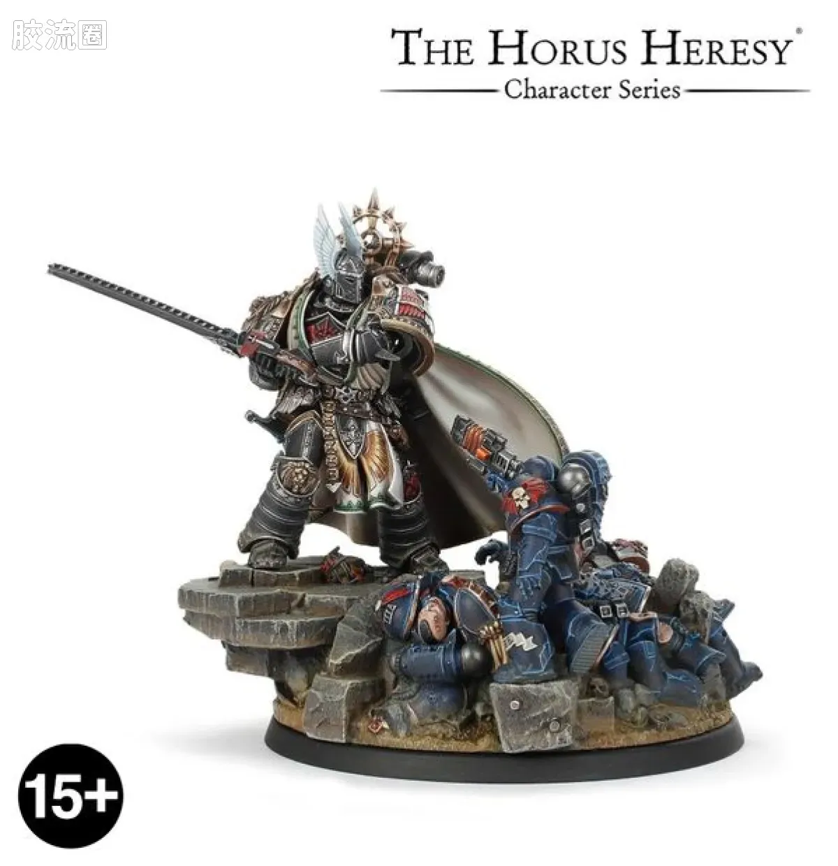战锤：荷鲁斯之乱 Warhammer: The Horus Heresy Dark Angels 第一军团 黑暗天使 初版 黑暗天使军团 基因原体 莱昂·艾尔’庄森 - 图片