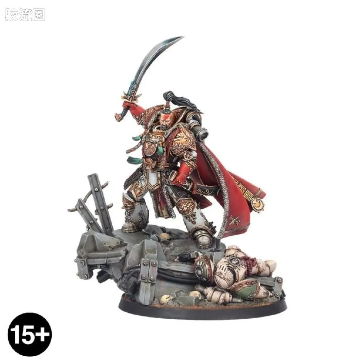 战锤：荷鲁斯之乱 Warhammer: The Horus Heresy White Scars 第五军团 白疤 初版 白疤军团 基因原体 察合台可汗 - 图片
