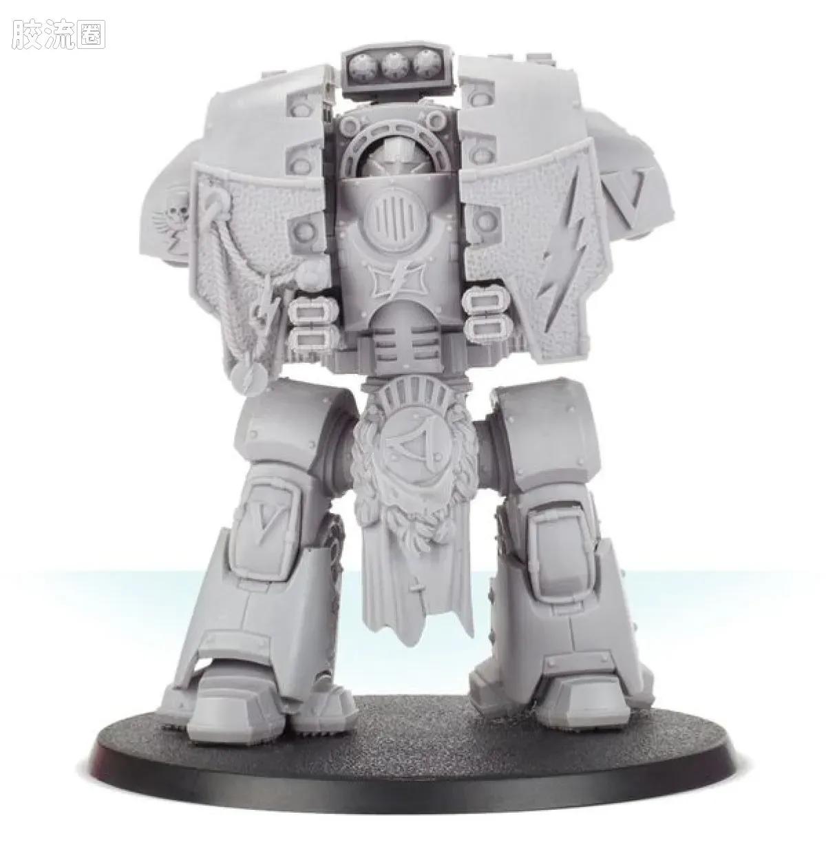 战锤：荷鲁斯之乱 Warhammer: The Horus Heresy White Scars 第五军团 白疤 初版 利维坦攻城无畏机甲 - 图片