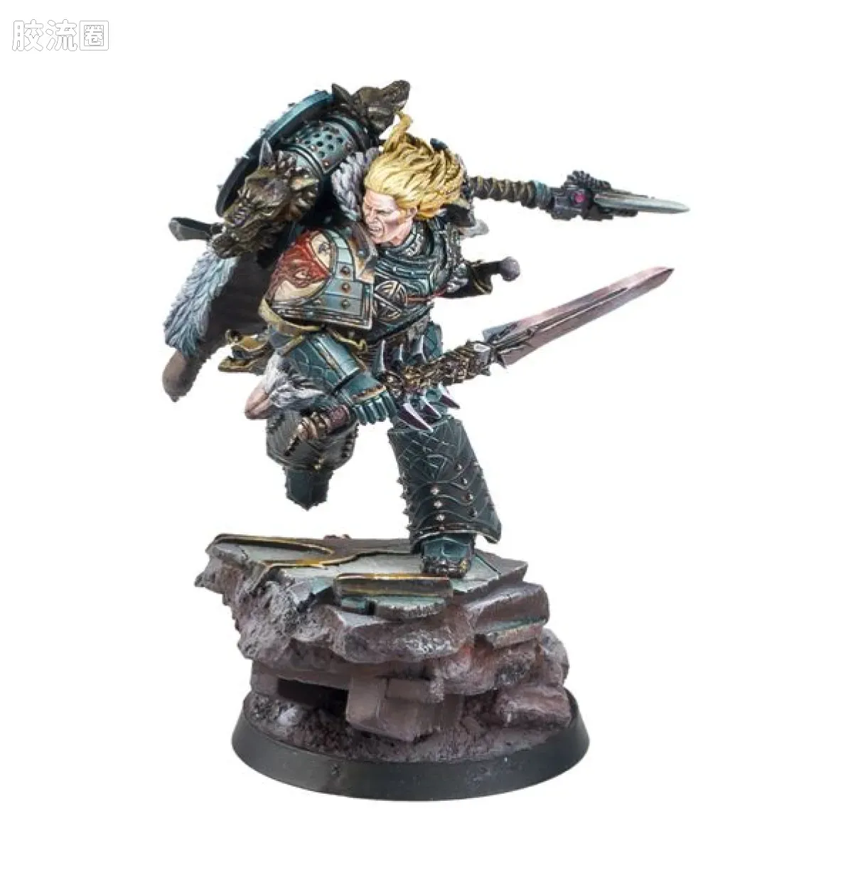 战锤：荷鲁斯之乱 Warhammer: The Horus Heresy Space Wolves 第六军团 太空野狼 初版 太空野狼军团 基因原体 黎曼·鲁斯 - 图片