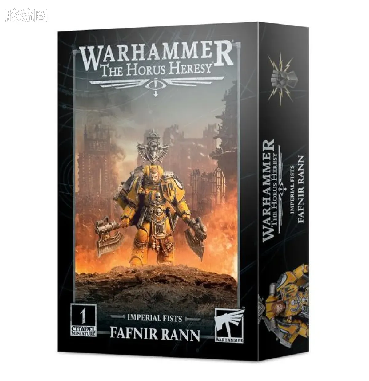 战锤：荷鲁斯之乱 Warhammer: The Horus Heresy Imperial Fists 第七军团 帝国之拳 初版 连长 法夫尼尔·兰恩 - 图片