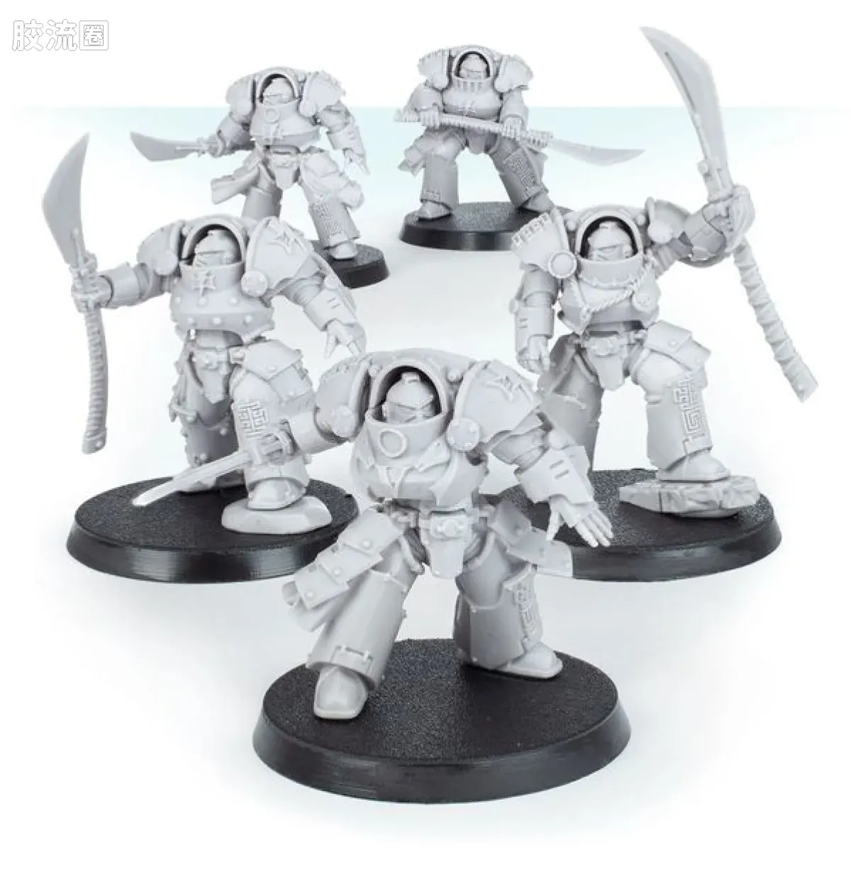 战锤：荷鲁斯之乱 Warhammer: The Horus Heresy White Scars 第五军团 白疤 初版  黑怯薛终结者小队 - 图片