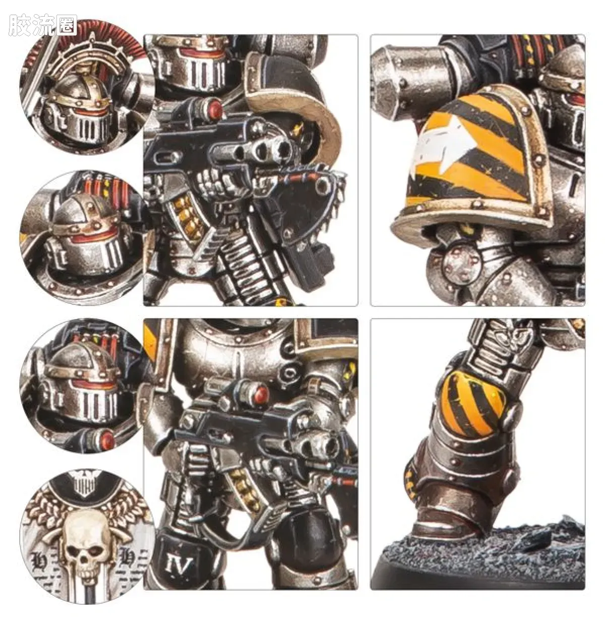 战锤：荷鲁斯之乱 Warhammer: The Horus Heresy 星际战士通用单位 3版 MkII型 战术小队 - 图片