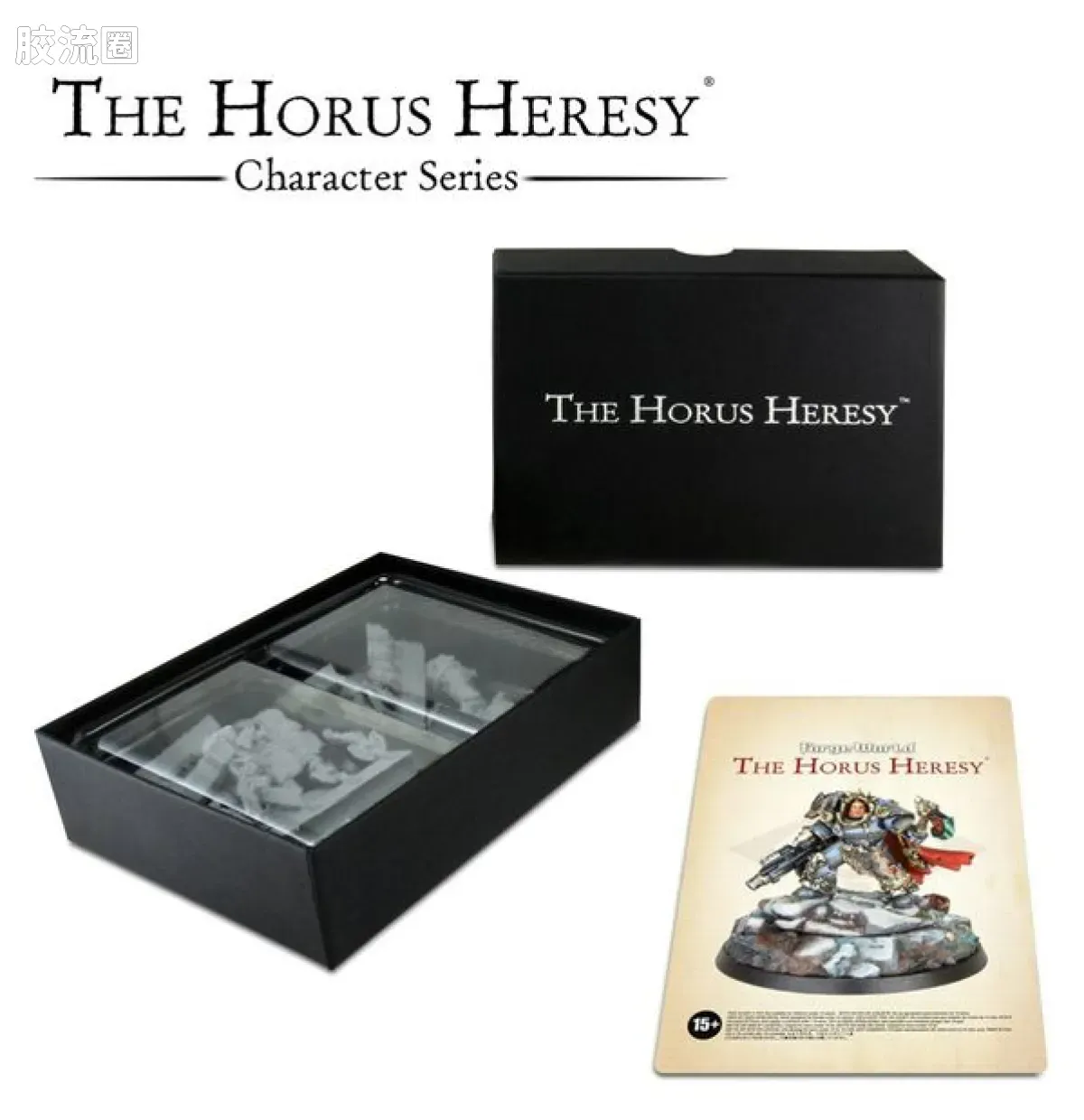 战锤：荷鲁斯之乱 Warhammer: The Horus Heresy Space Wolves 第六军团 太空野狼 初版 第四大连长 哈维尔·红刃 - 图片