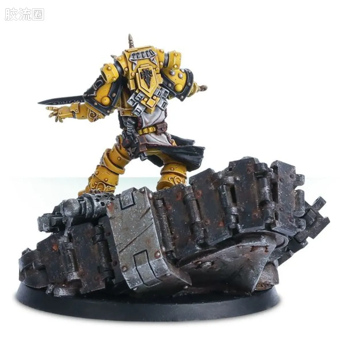 战锤：荷鲁斯之乱 Warhammer: The Horus Heresy Imperial Fists 第七军团 帝国之拳 初版 一连长 西吉斯蒙德 - 图片