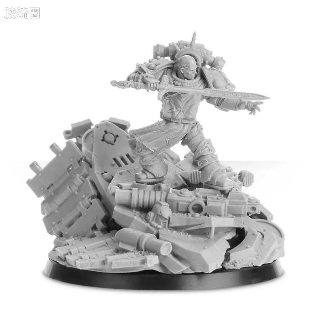 战锤：荷鲁斯之乱 Warhammer: The Horus Heresy Imperial Fists 第七军团 帝国之拳 初版 一连长 西吉斯蒙德 - 图片