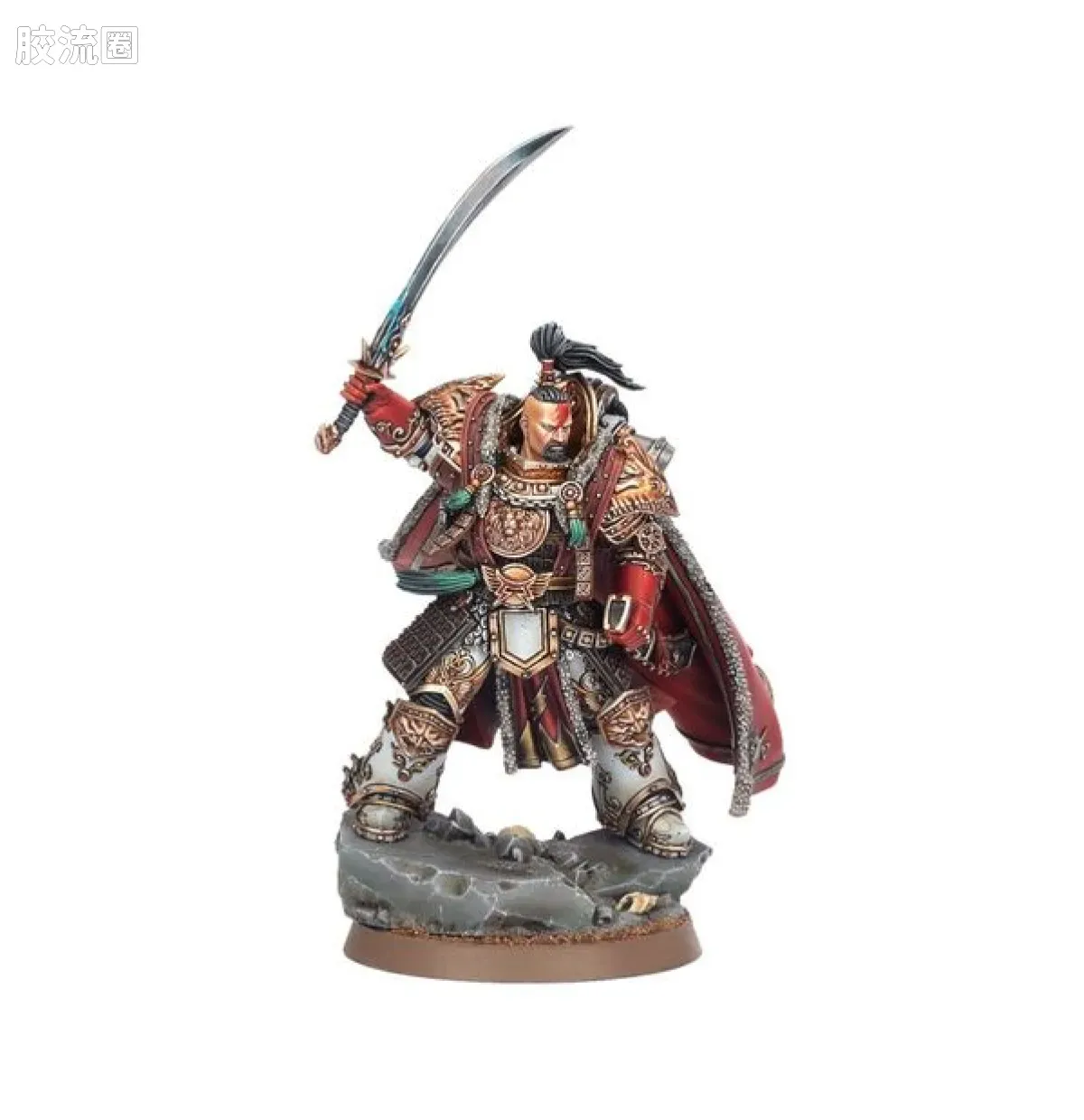 战锤：荷鲁斯之乱 Warhammer: The Horus Heresy White Scars 第五军团 白疤 初版 白疤军团 基因原体 察合台可汗 - 图片