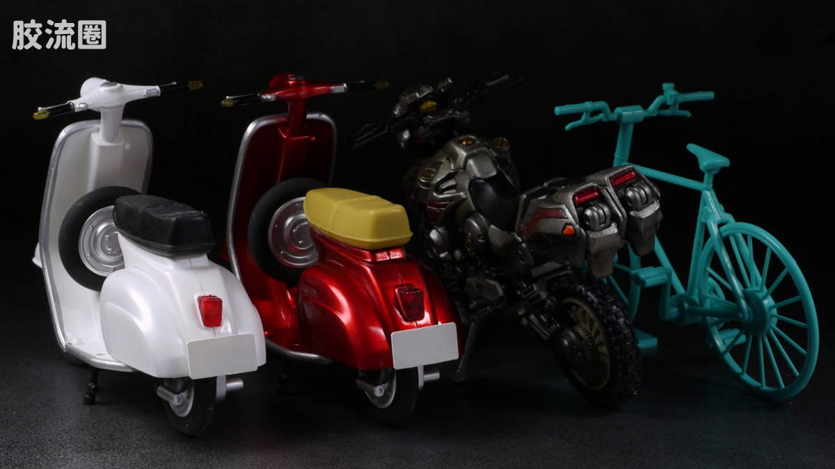 figma可动手办 ex:ride 普通版 001 电单车 - 图片