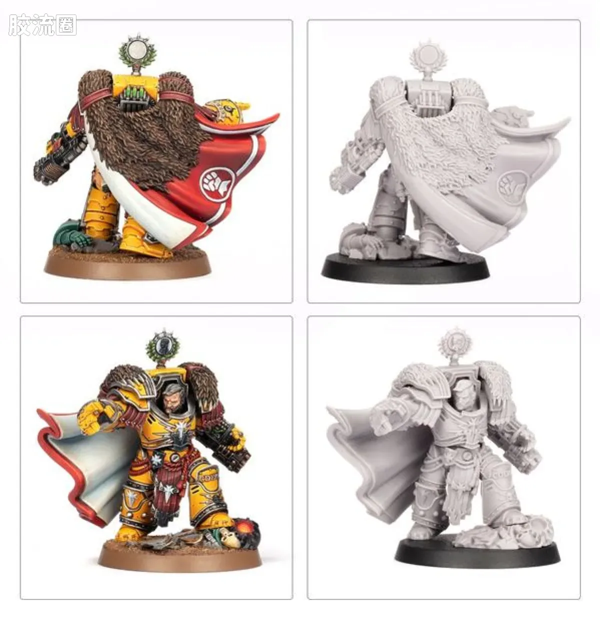 战锤：荷鲁斯之乱 Warhammer: The Horus Heresy Imperial Fists 第七军团 帝国之拳 2版 大堡主伊万德·加里乌斯 克索尼亚的暴君 - 图片