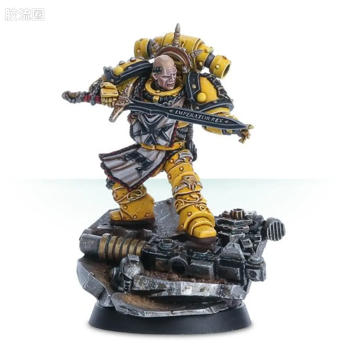 战锤：荷鲁斯之乱 Warhammer: The Horus Heresy Imperial Fists 第七军团 帝国之拳 初版 一连长 西吉斯蒙德 - 图片