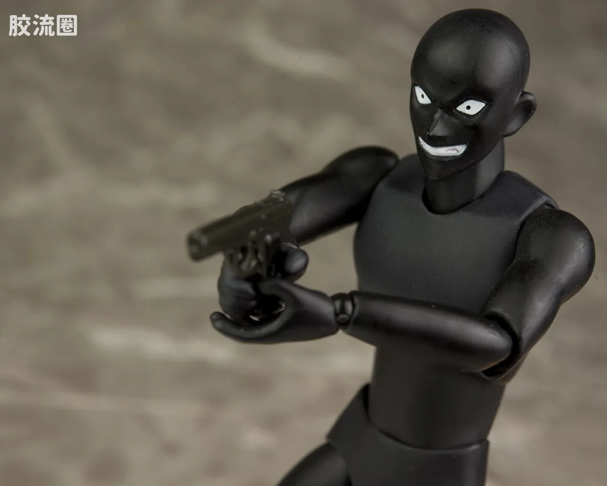 figma可动手办 figFIX系列 SP-001 江户川柯南& Figma SP-058 犯人 - 图片