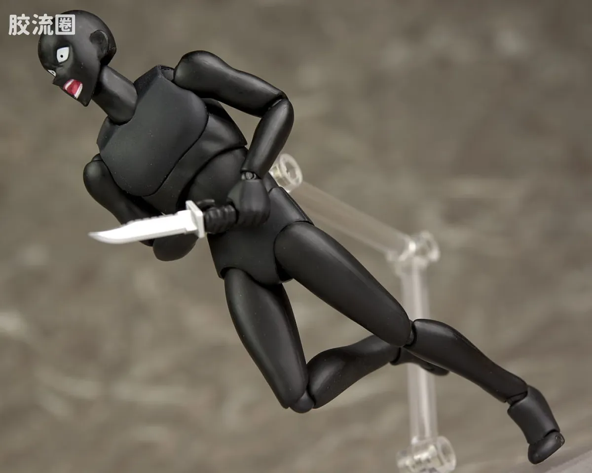 figma可动手办 figFIX系列 SP-001 江户川柯南& Figma SP-058 犯人 - 图片