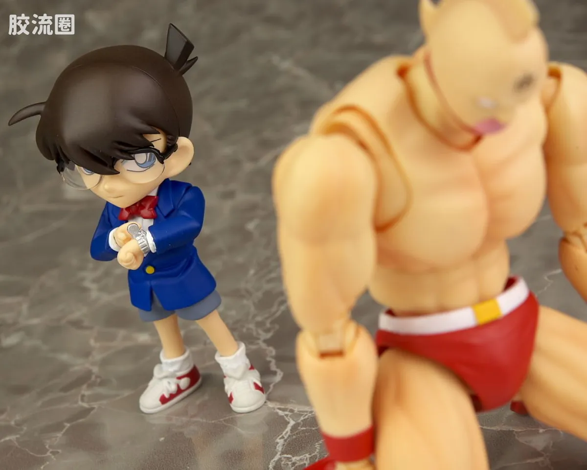 figma可动手办 figFIX系列 SP-001 江户川柯南& Figma SP-058 犯人 - 图片