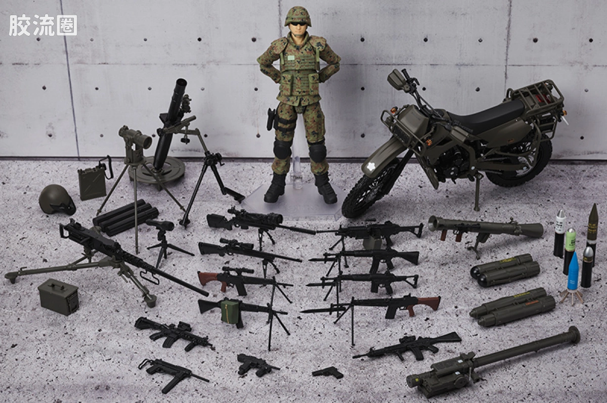 LITTLE ARMORY 系列 figma figma009 自衛隊員 - 图片