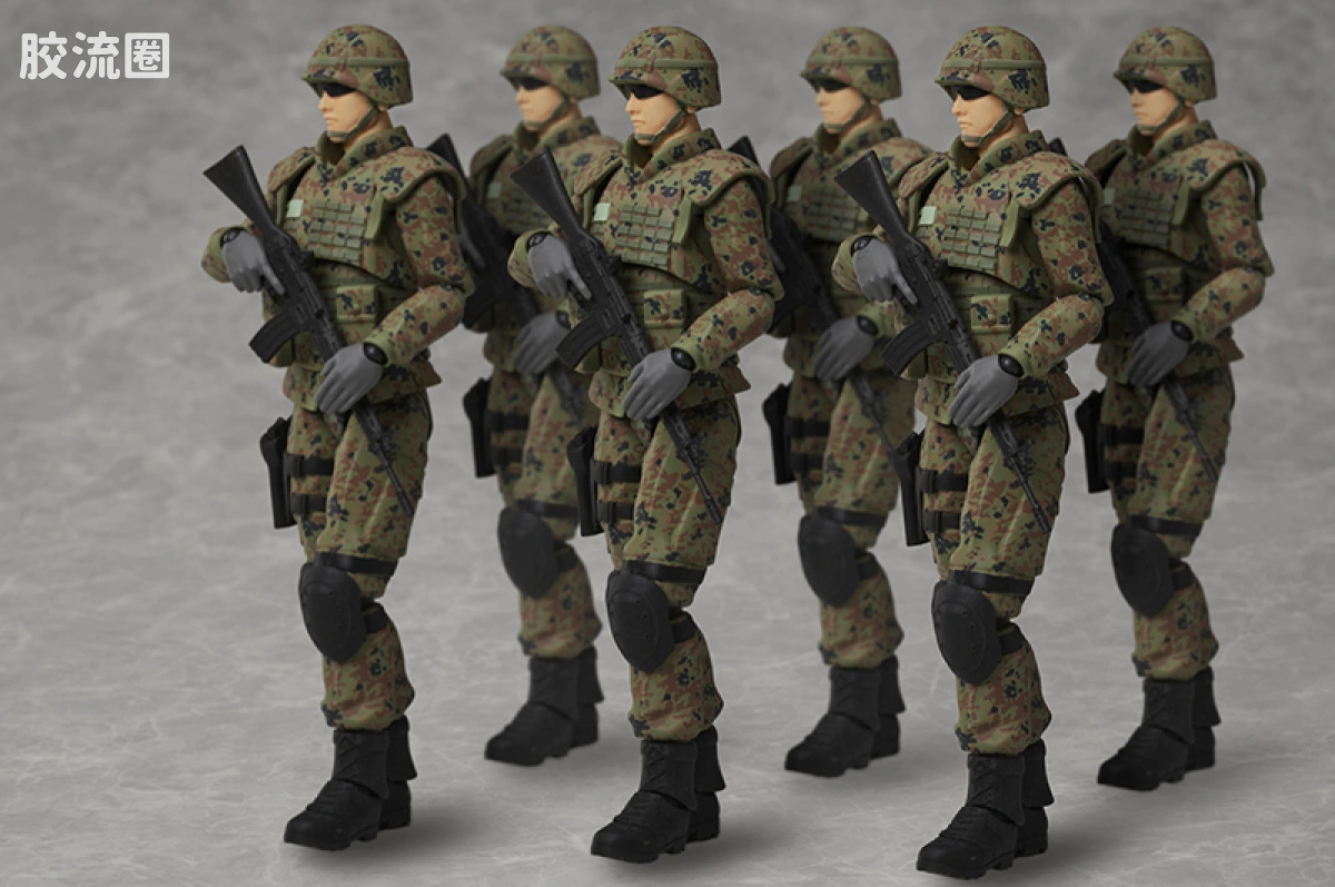 LITTLE ARMORY 系列 figma figma009 自衛隊員 - 图片