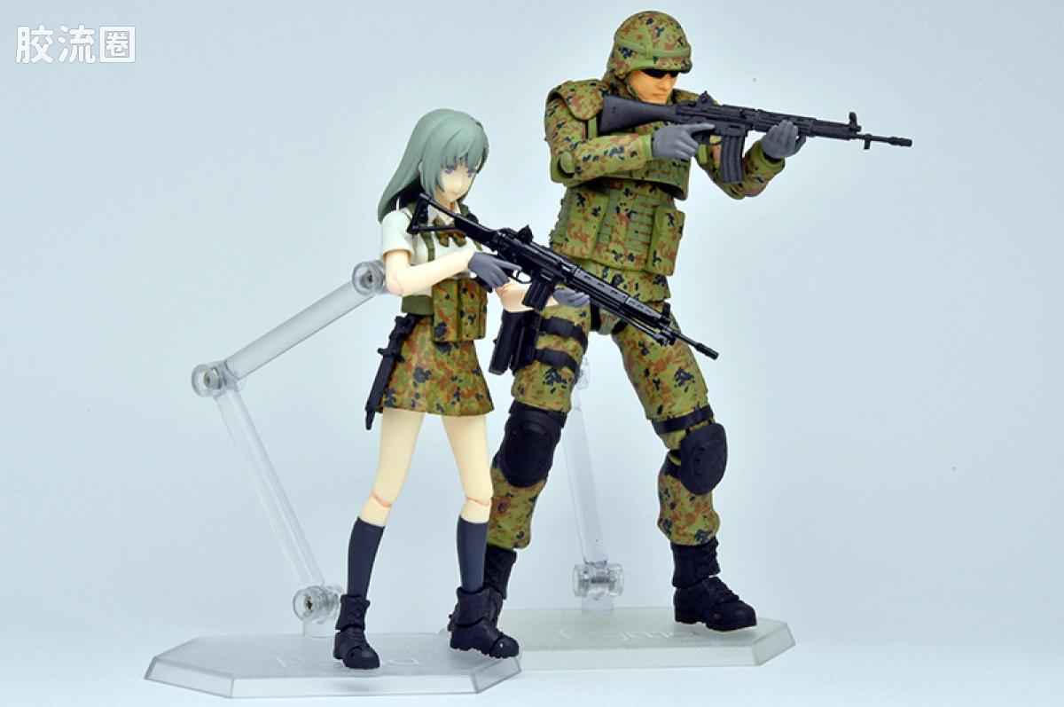 LITTLE ARMORY 系列 figma figma009 自衛隊員 - 图片