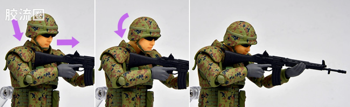 LITTLE ARMORY 系列 figma figma009 自衛隊員 - 图片