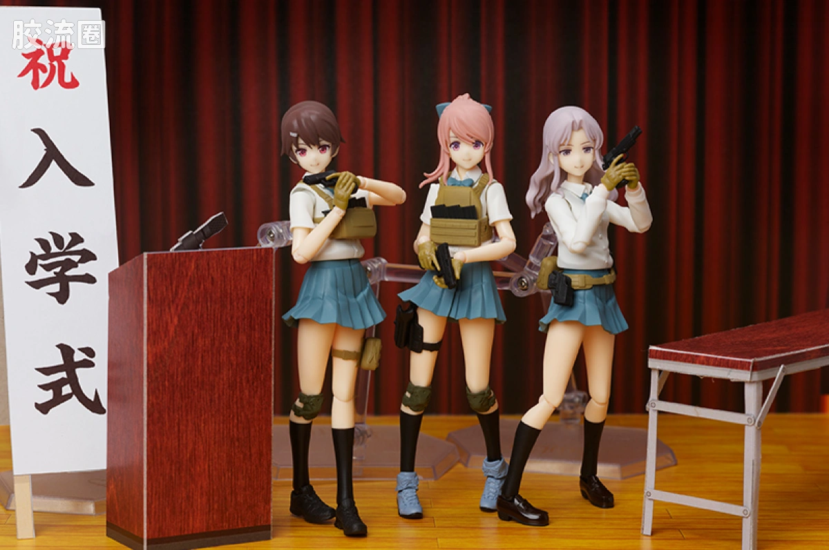 LITTLE ARMORY 系列 figma figma010 figma 武装JKバリアントA - 图片