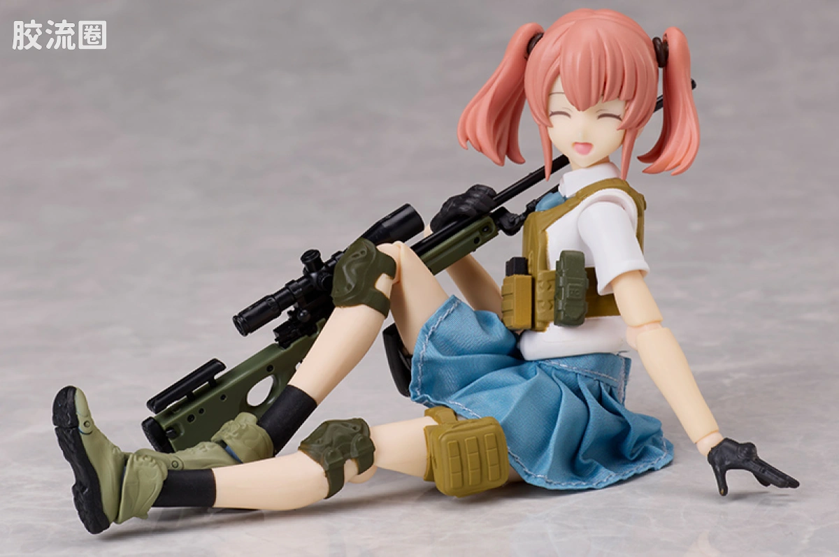LITTLE ARMORY 系列 figma figma017 figmaPLUS 武装JKバリアント ロードアウトセット2 - 图片