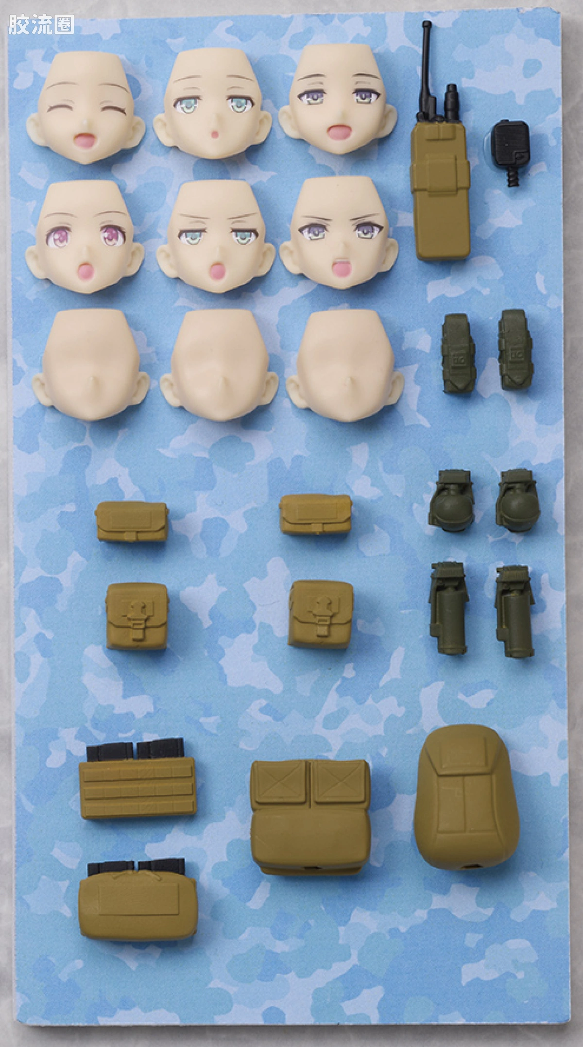 LITTLE ARMORY 系列 figma figma017 figmaPLUS 武装JKバリアント ロードアウトセット2 - 图片