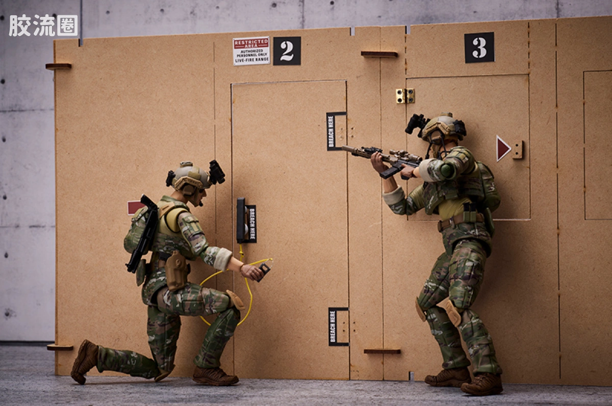 LITTLE ARMORY 系列 figma figma018 特殊部隊員 - 图片