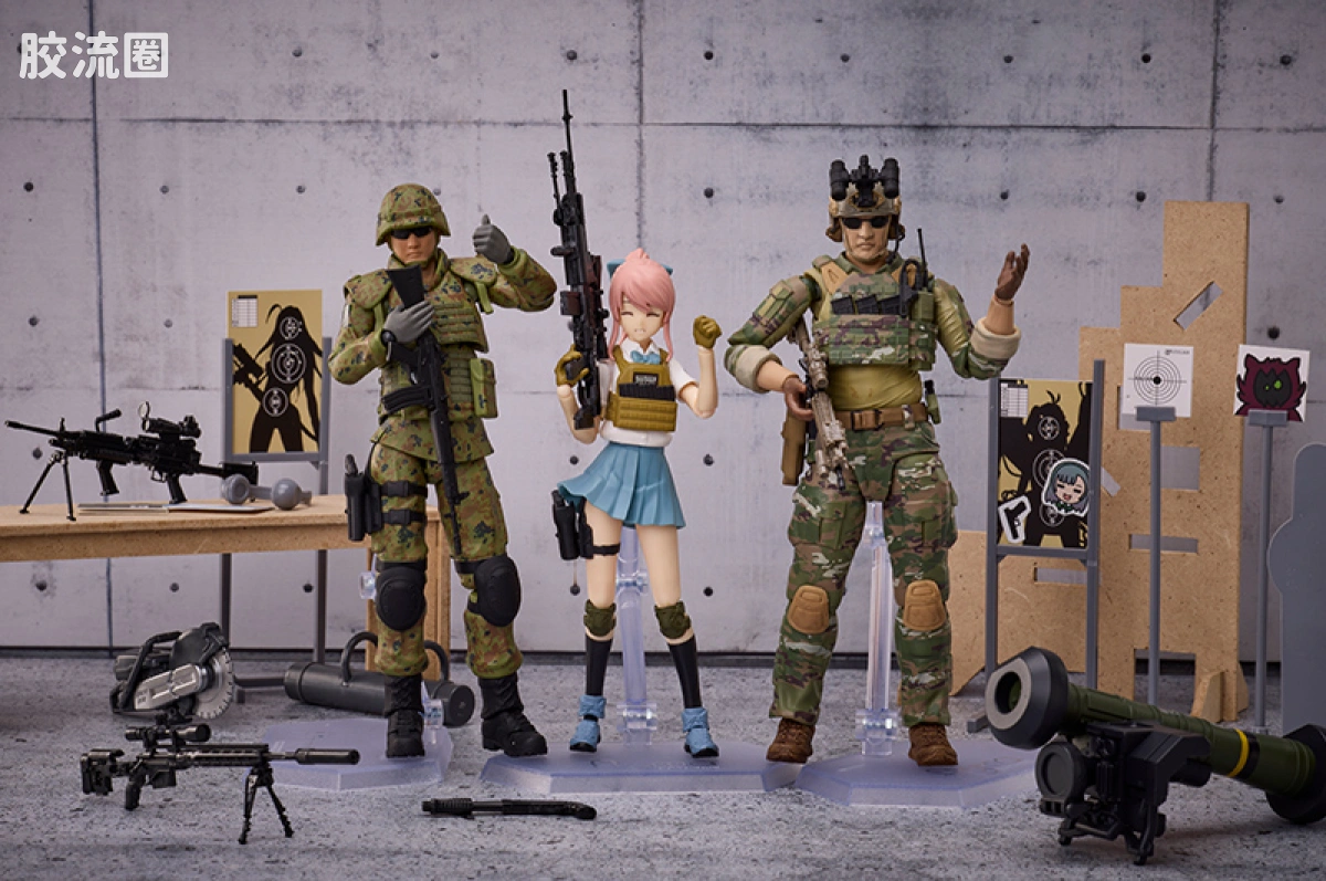 LITTLE ARMORY 系列 figma figma018 特殊部隊員 - 图片