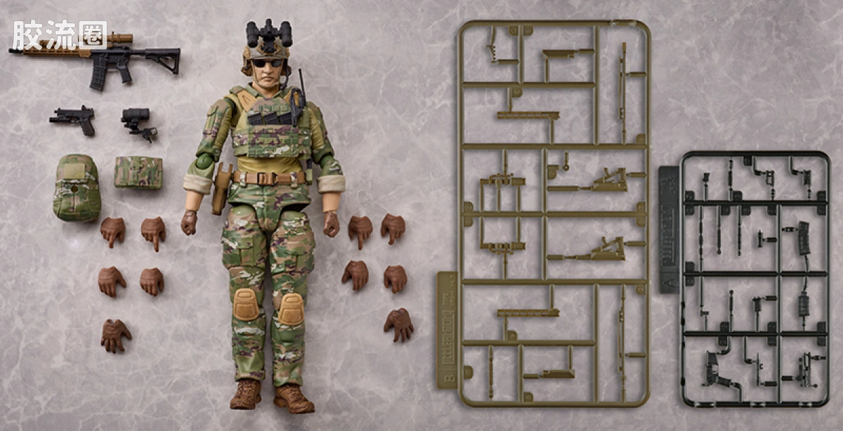 LITTLE ARMORY 系列 figma figma018 特殊部隊員 - 图片