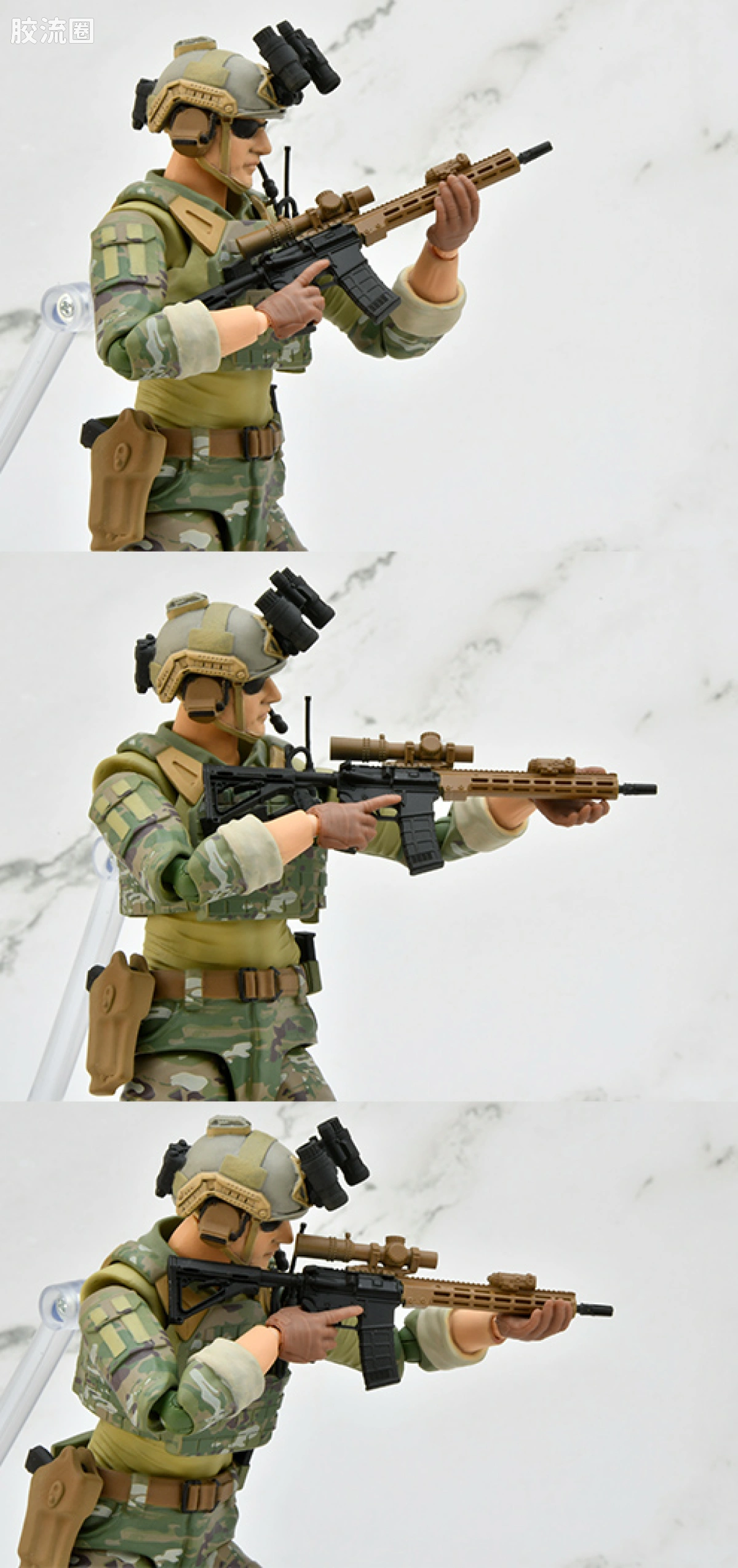 LITTLE ARMORY 系列 figma figma018 特殊部隊員 - 图片