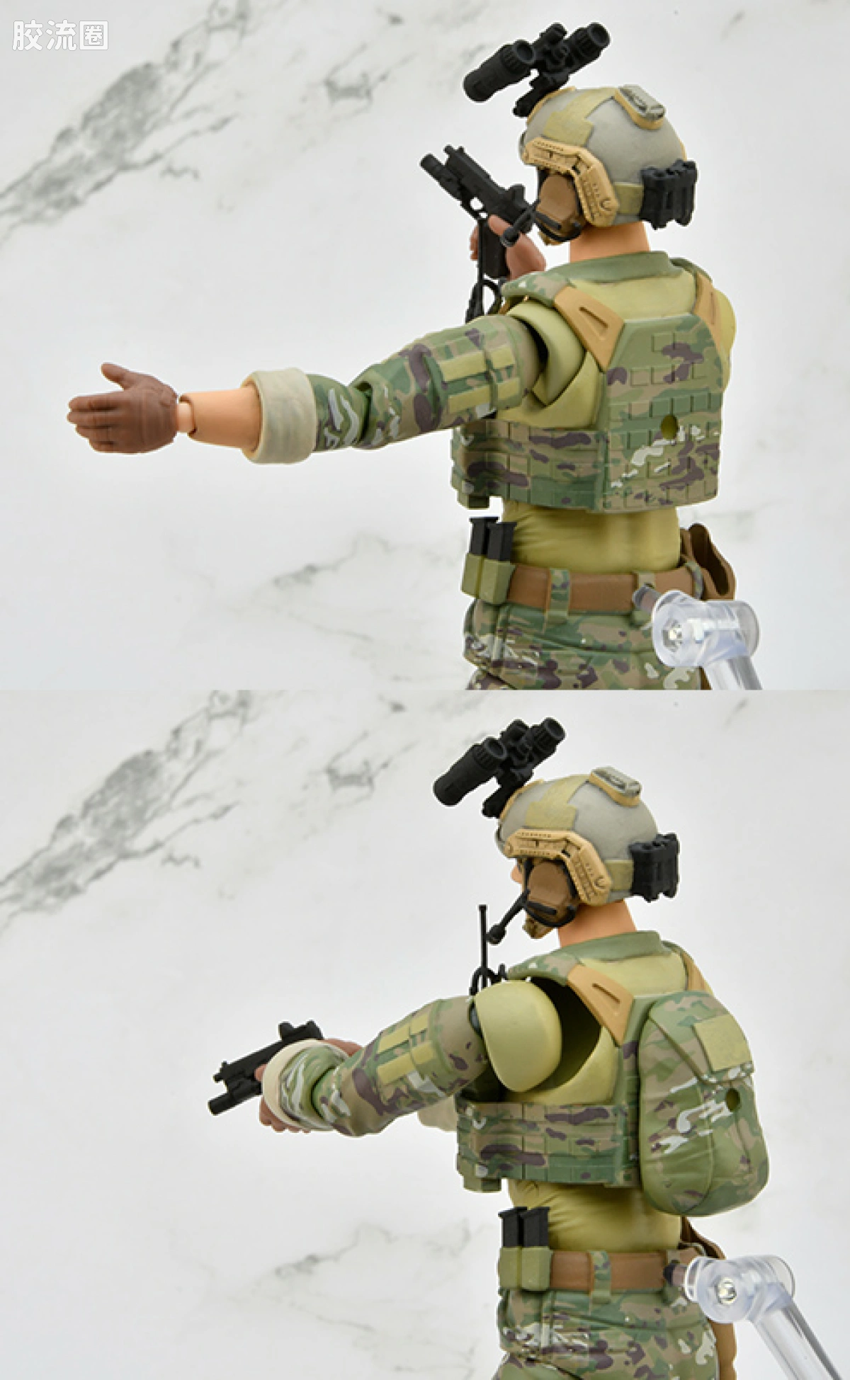 LITTLE ARMORY 系列 figma figma018 特殊部隊員 - 图片