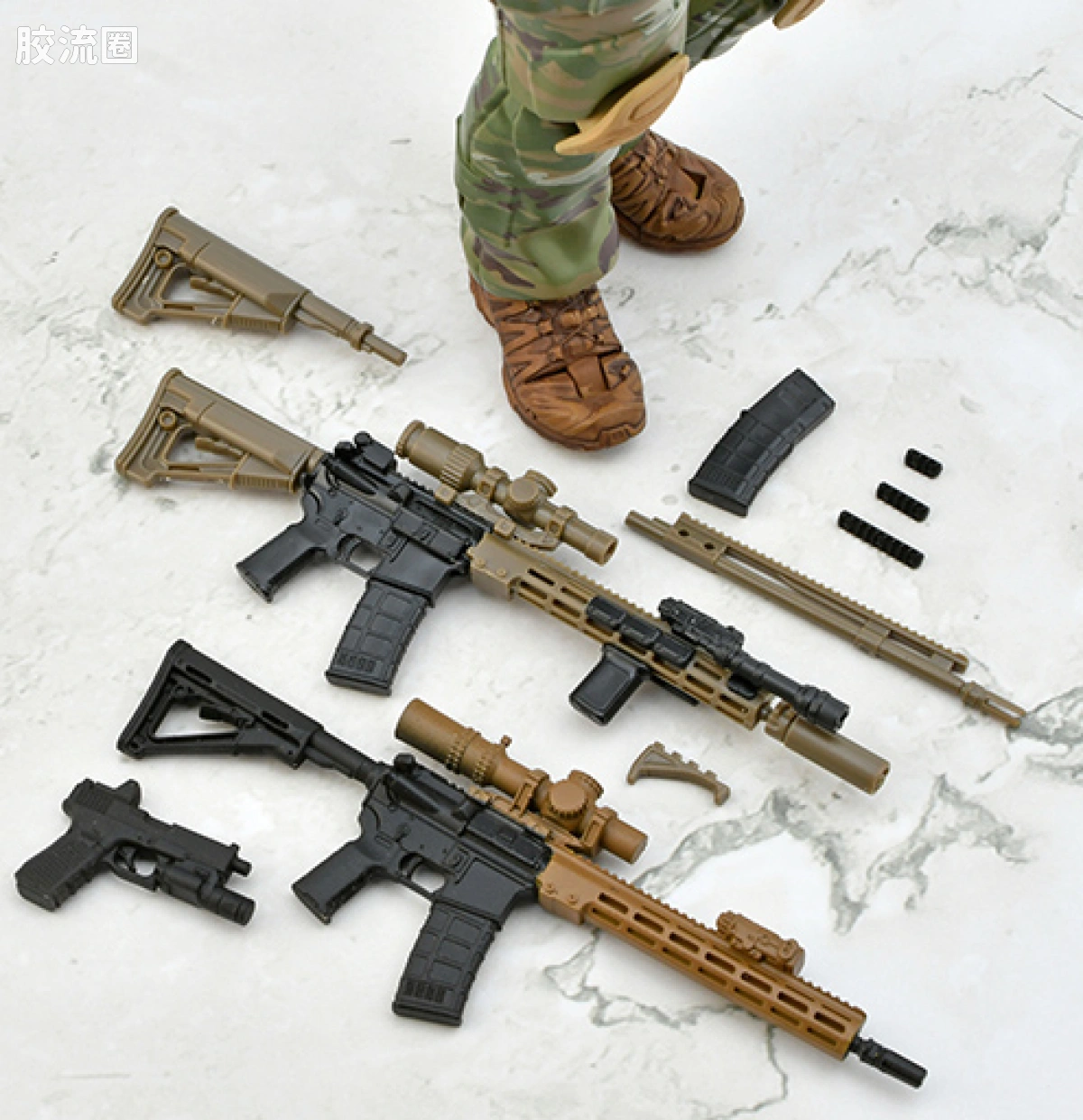 LITTLE ARMORY 系列 figma figma018 特殊部隊員 - 图片
