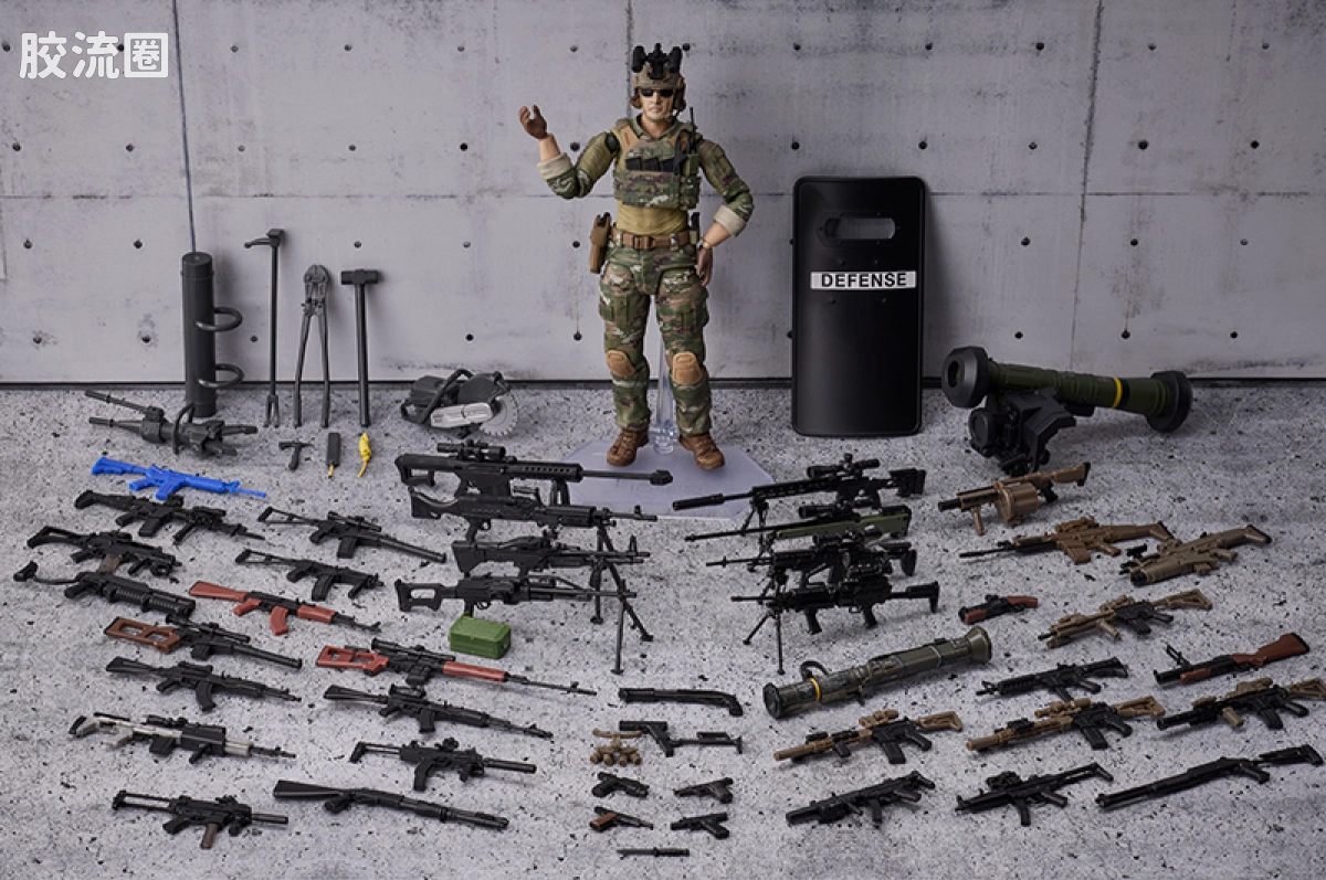 LITTLE ARMORY 系列 figma figma018 特殊部隊員 - 图片