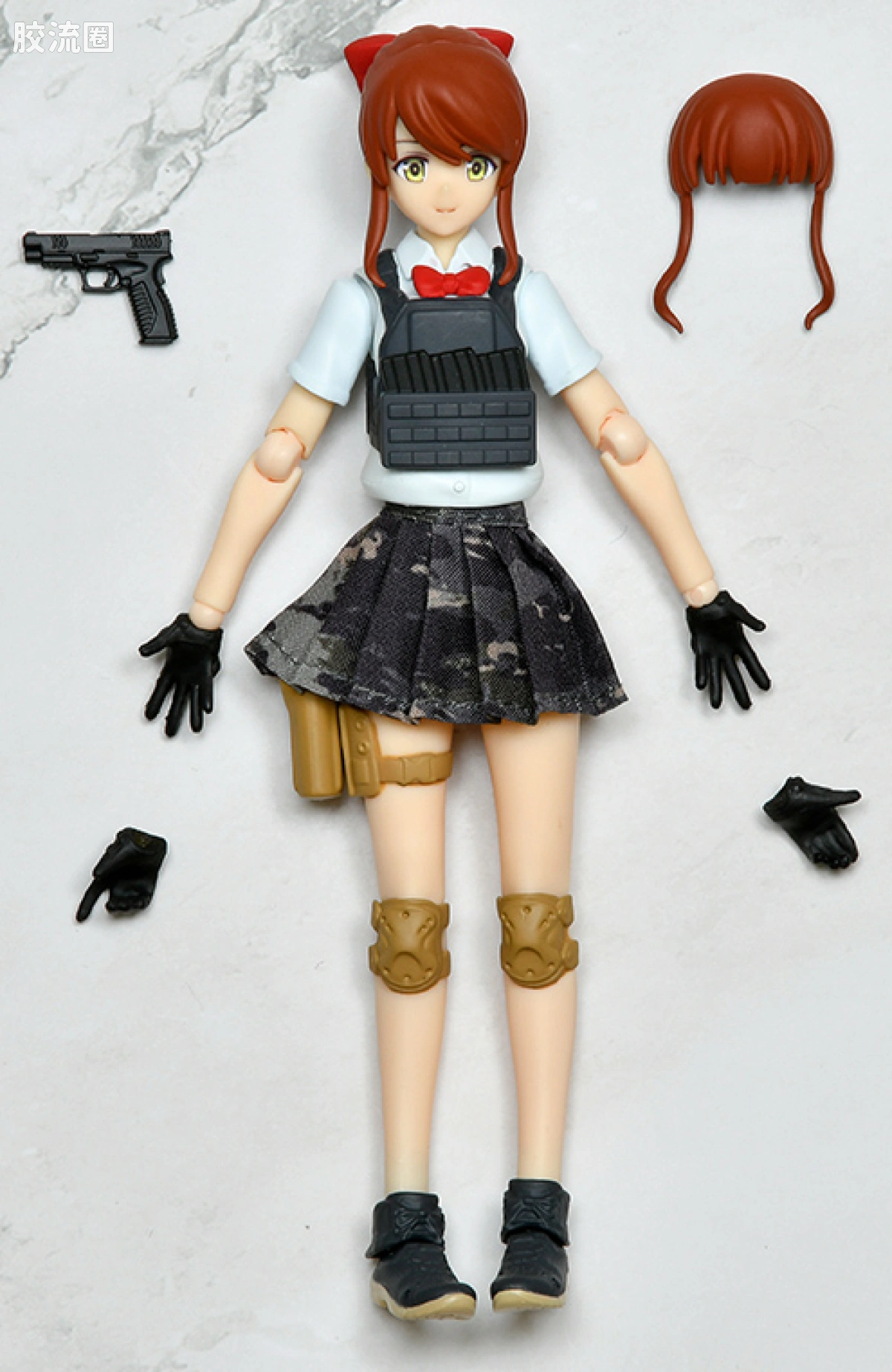 LITTLE ARMORY 系列 figma figma019 figma 武装JKバリアントA2 コード:URBEX - 图片