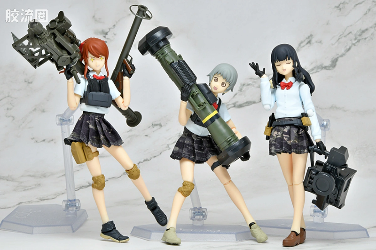 LITTLE ARMORY 系列 figma figma019 figma 武装JKバリアントA2 コード:URBEX - 图片
