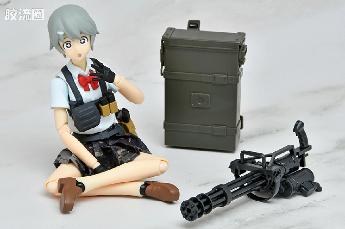 LITTLE ARMORY 系列 figma figma020 figma 武装JKバリアントB2 コード:URBEX - 图片