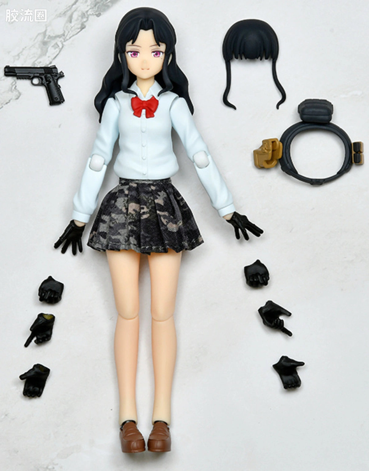 LITTLE ARMORY 系列 figma figma021 figma 武装JKバリアントC2 コード:URBEX - 图片