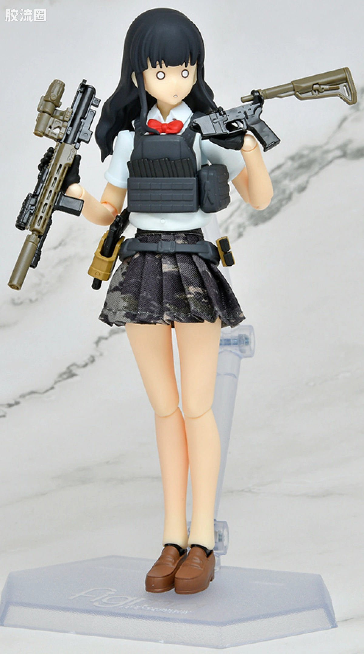 LITTLE ARMORY 系列 figma figma021 figma 武装JKバリアントC2 コード:URBEX - 图片