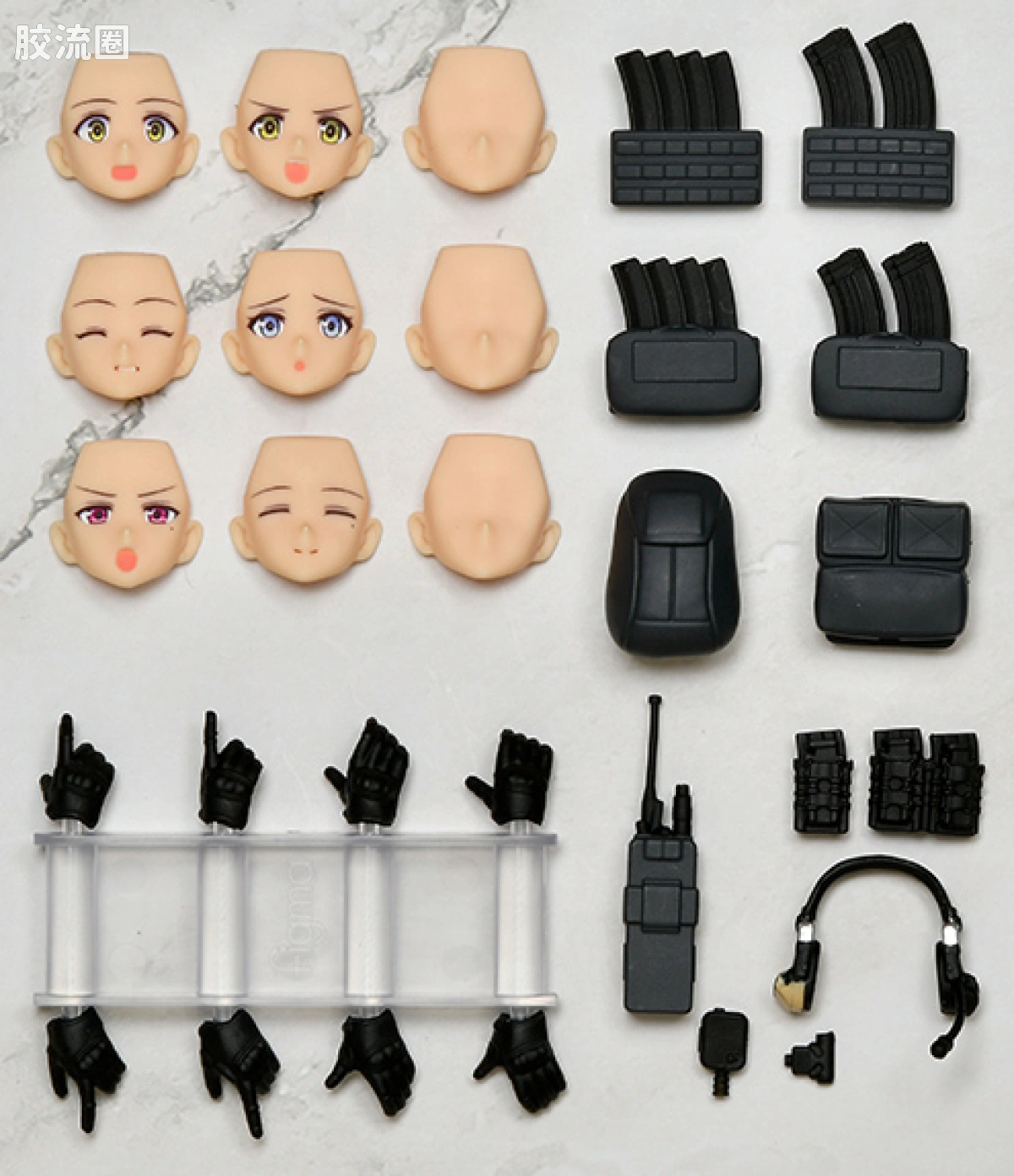 LITTLE ARMORY 系列 figma figma022 figmaPLUS 武装JKバリアント ロードアウトセット3 コード:URBEX - 图片