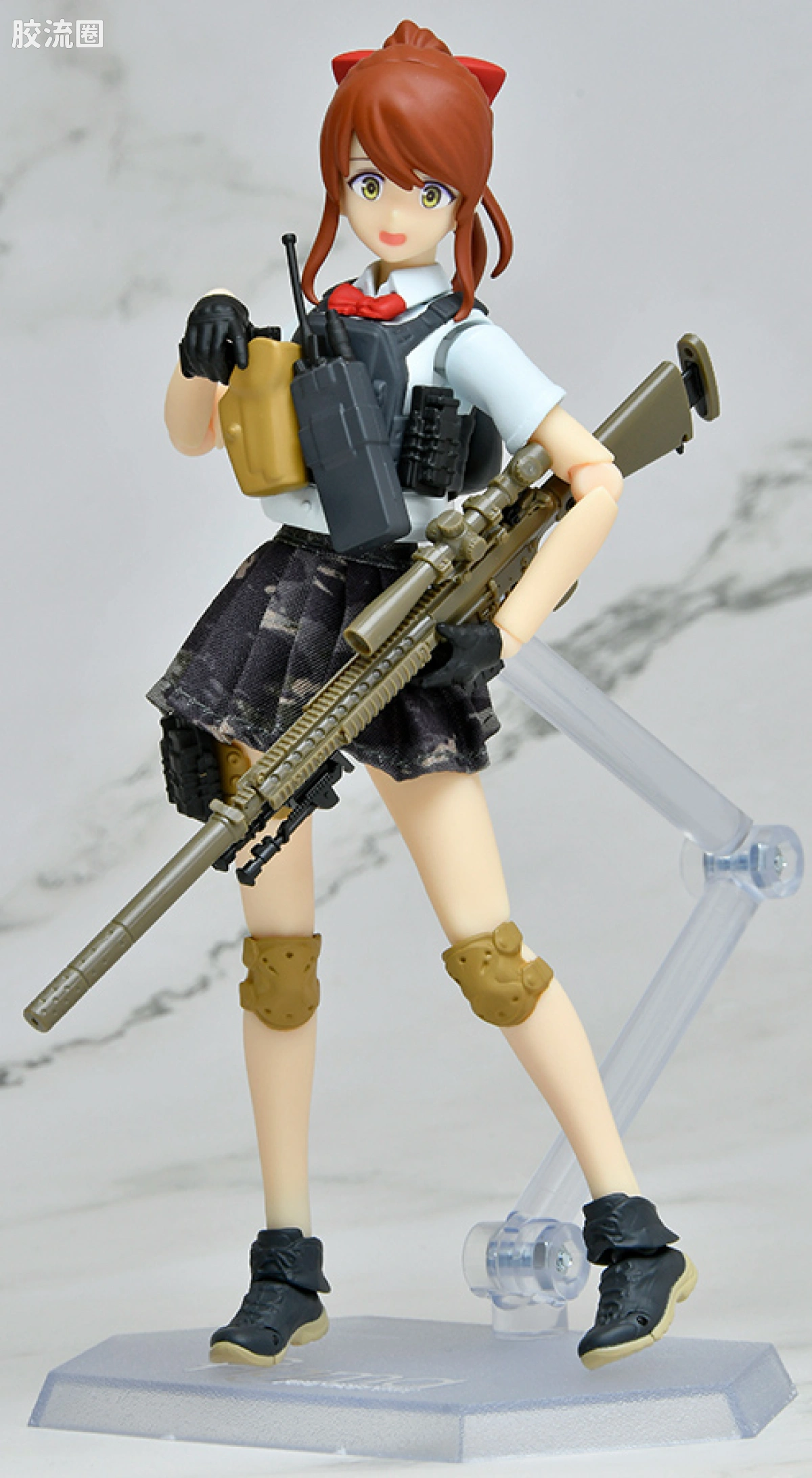 LITTLE ARMORY 系列 figma figma022 figmaPLUS 武装JKバリアント ロードアウトセット3 コード:URBEX - 图片