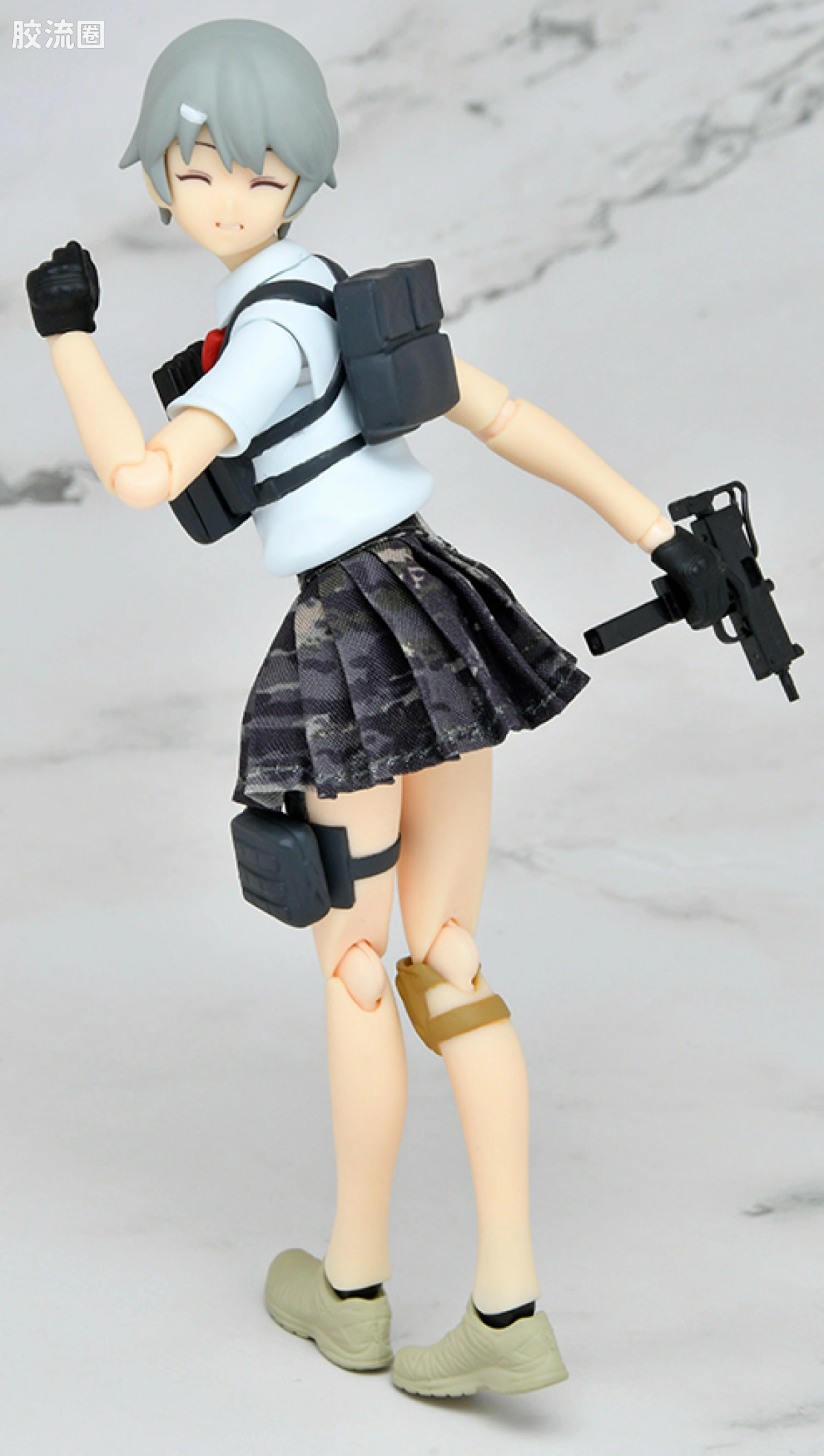 LITTLE ARMORY 系列 figma figma022 figmaPLUS 武装JKバリアント ロードアウトセット3 コード:URBEX - 图片