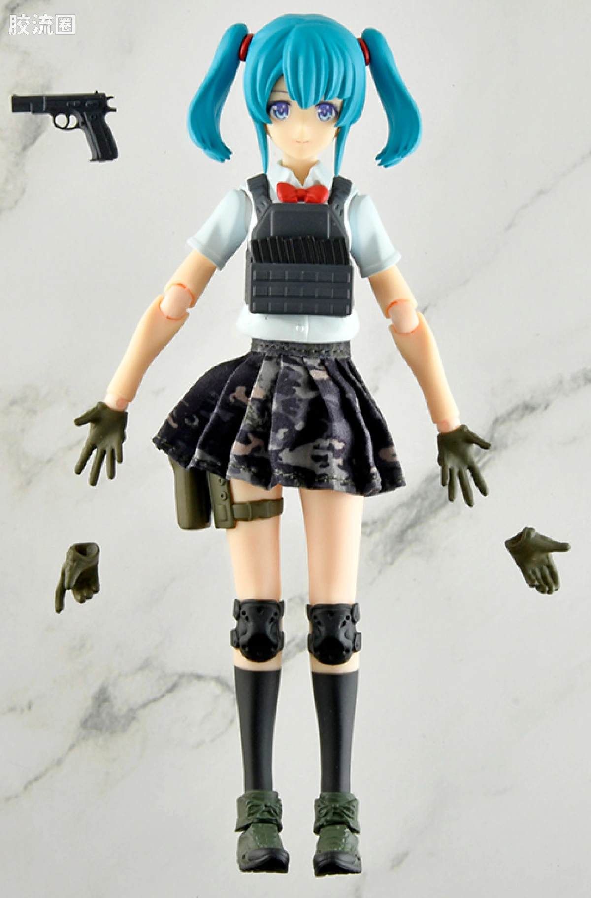 LITTLE ARMORY 系列 figma figma023 figma 武装JKバリアントD2 コード:URBEX - 图片