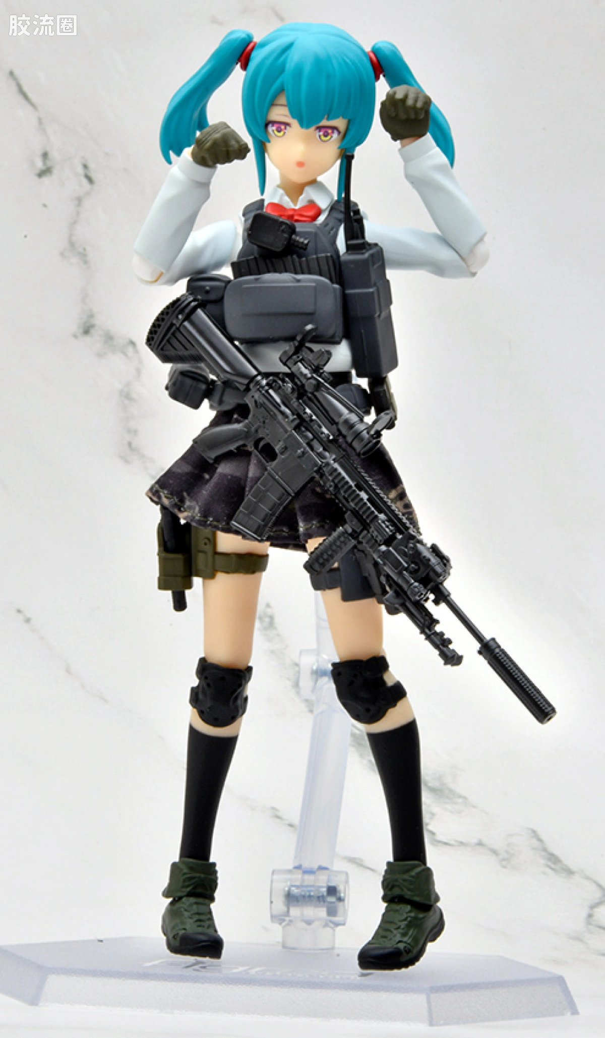LITTLE ARMORY 系列 figma figma023 figma 武装JKバリアントD2 コード:URBEX - 图片