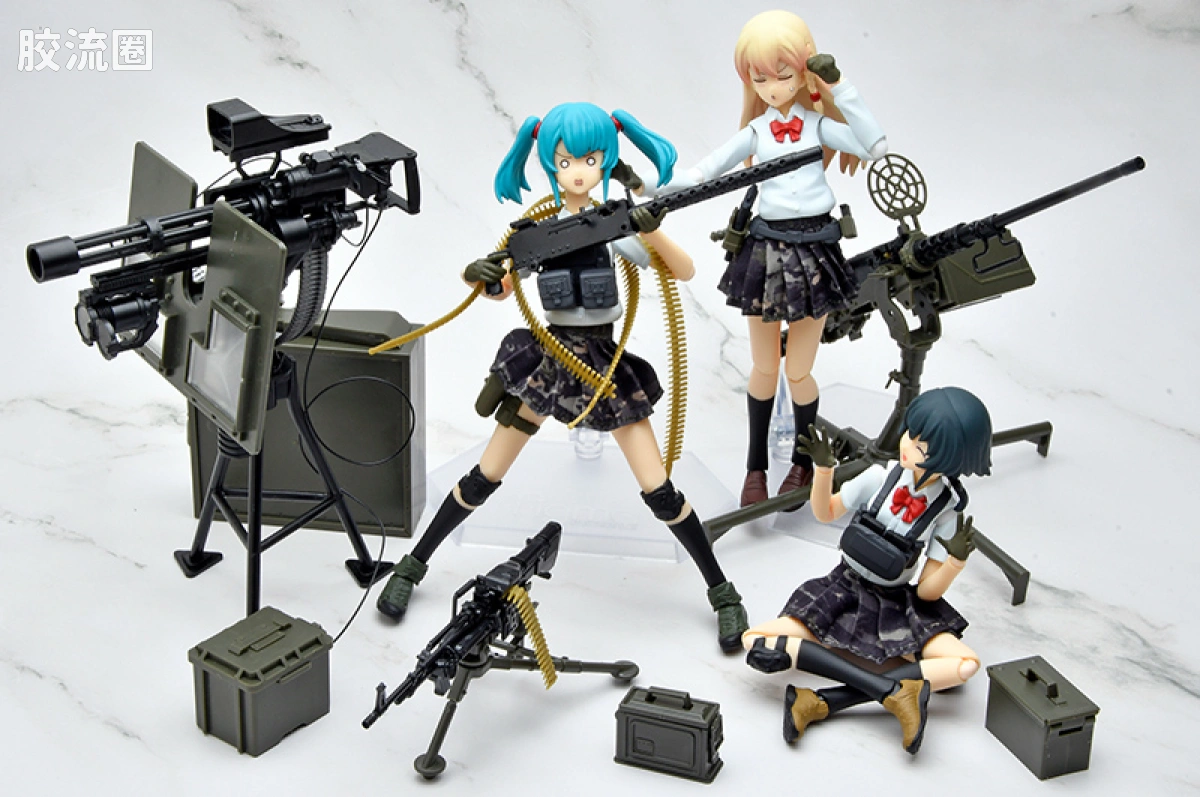 LITTLE ARMORY 系列 figma figma023 figma 武装JKバリアントD2 コード:URBEX - 图片