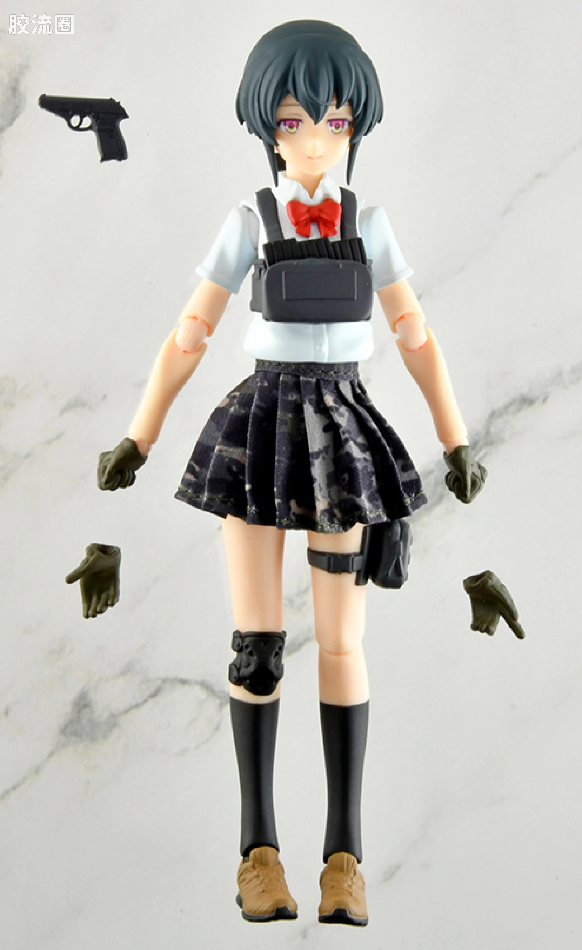 LITTLE ARMORY 系列 figma figma024 figma 武装JKバリアントE2 コード:URBEX - 图片