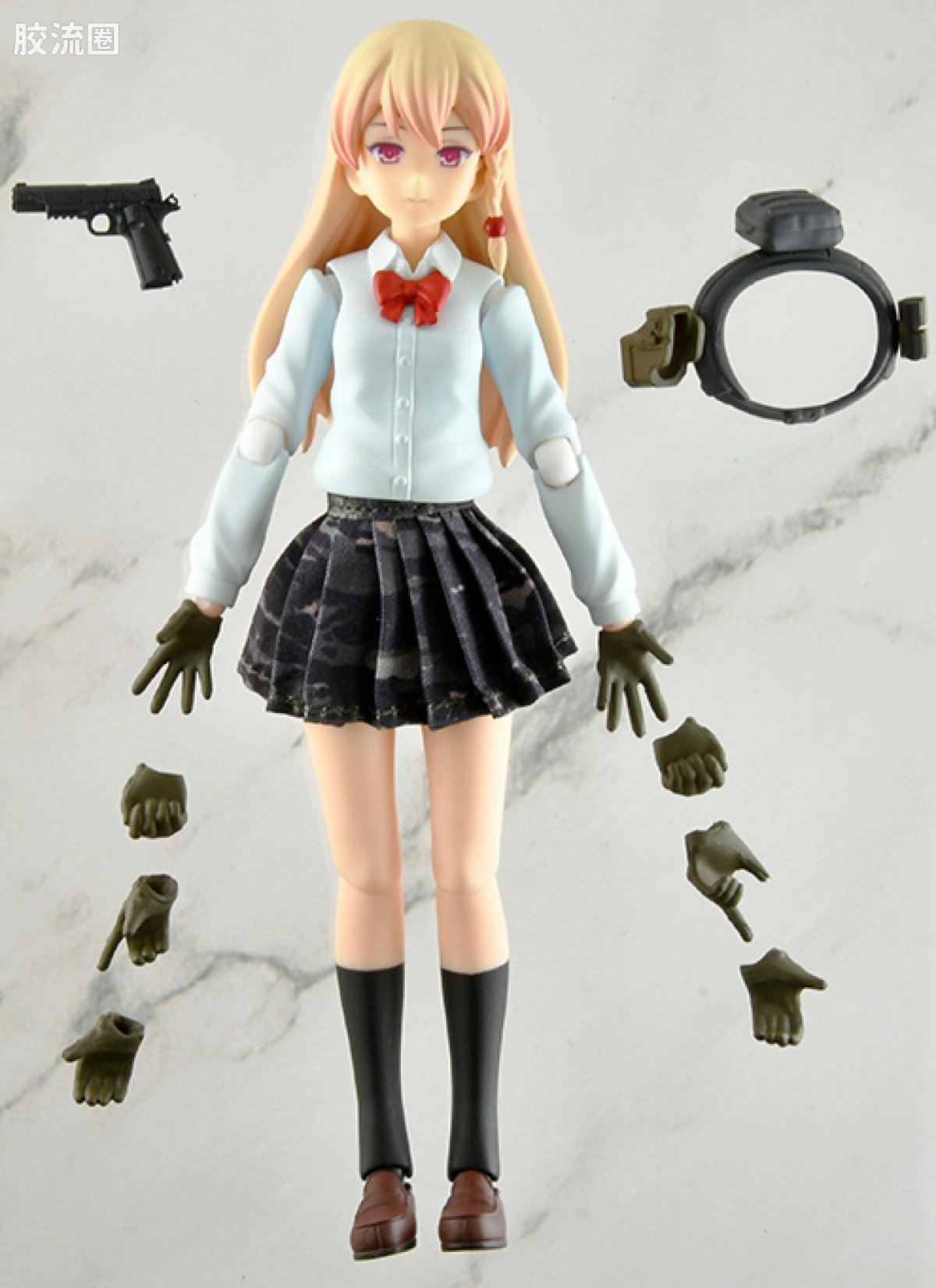 LITTLE ARMORY 系列 figma figma025 figma 武装JKバリアントF2 コード:URBEX - 图片
