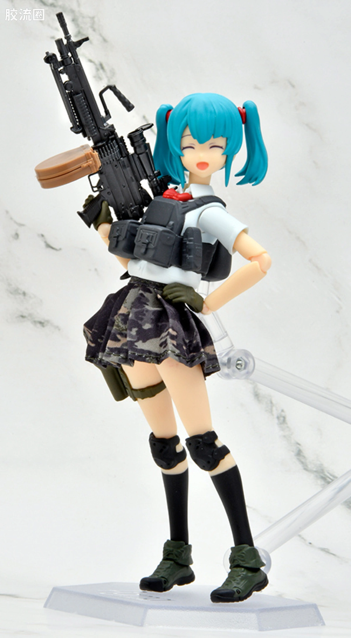LITTLE ARMORY 系列 figma figma026 figmaPLUS 武装JKバリアント ロードアウトセット4 コード:URBEX - 图片