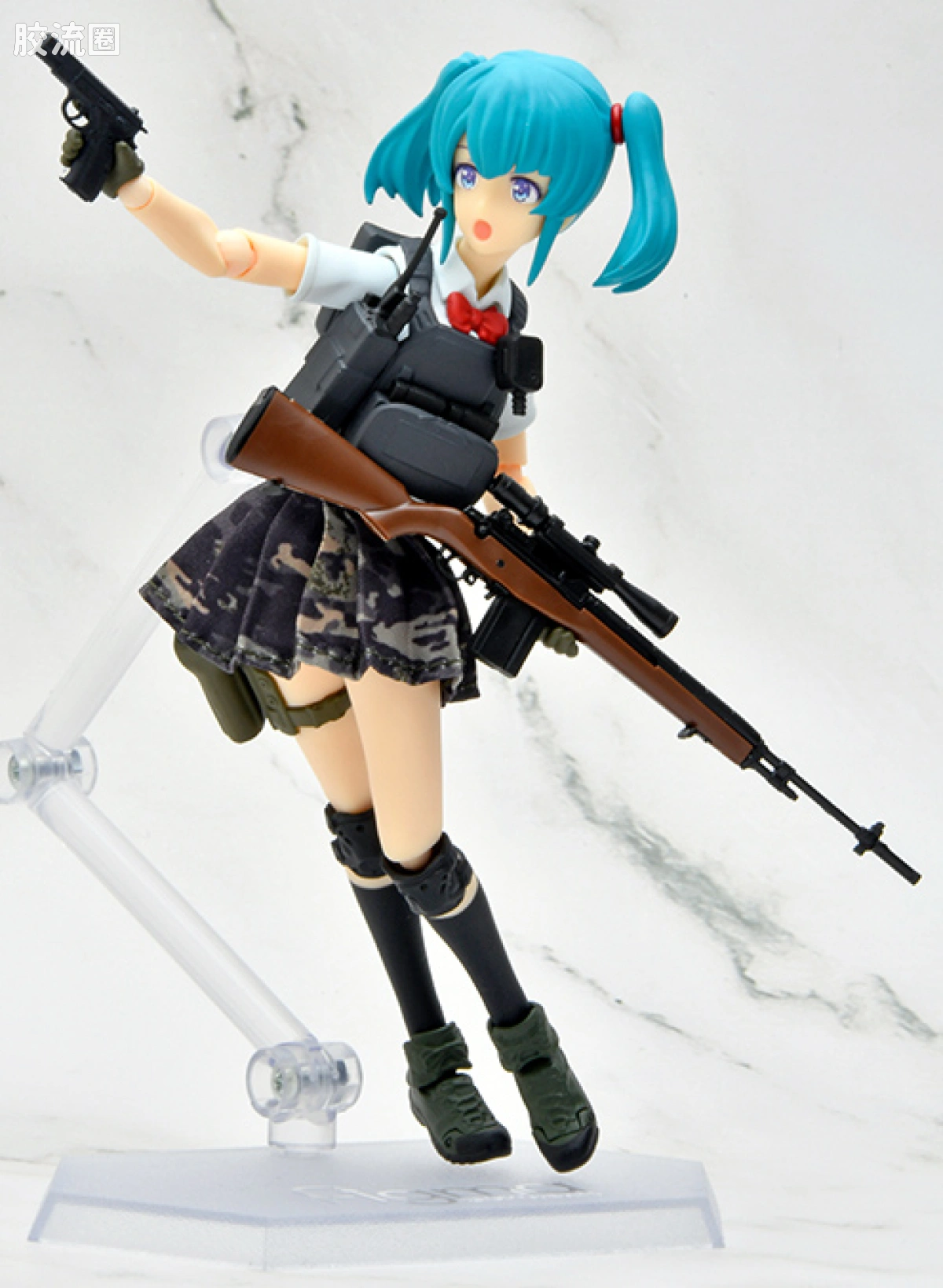 LITTLE ARMORY 系列 figma figma026 figmaPLUS 武装JKバリアント ロードアウトセット4 コード:URBEX - 图片