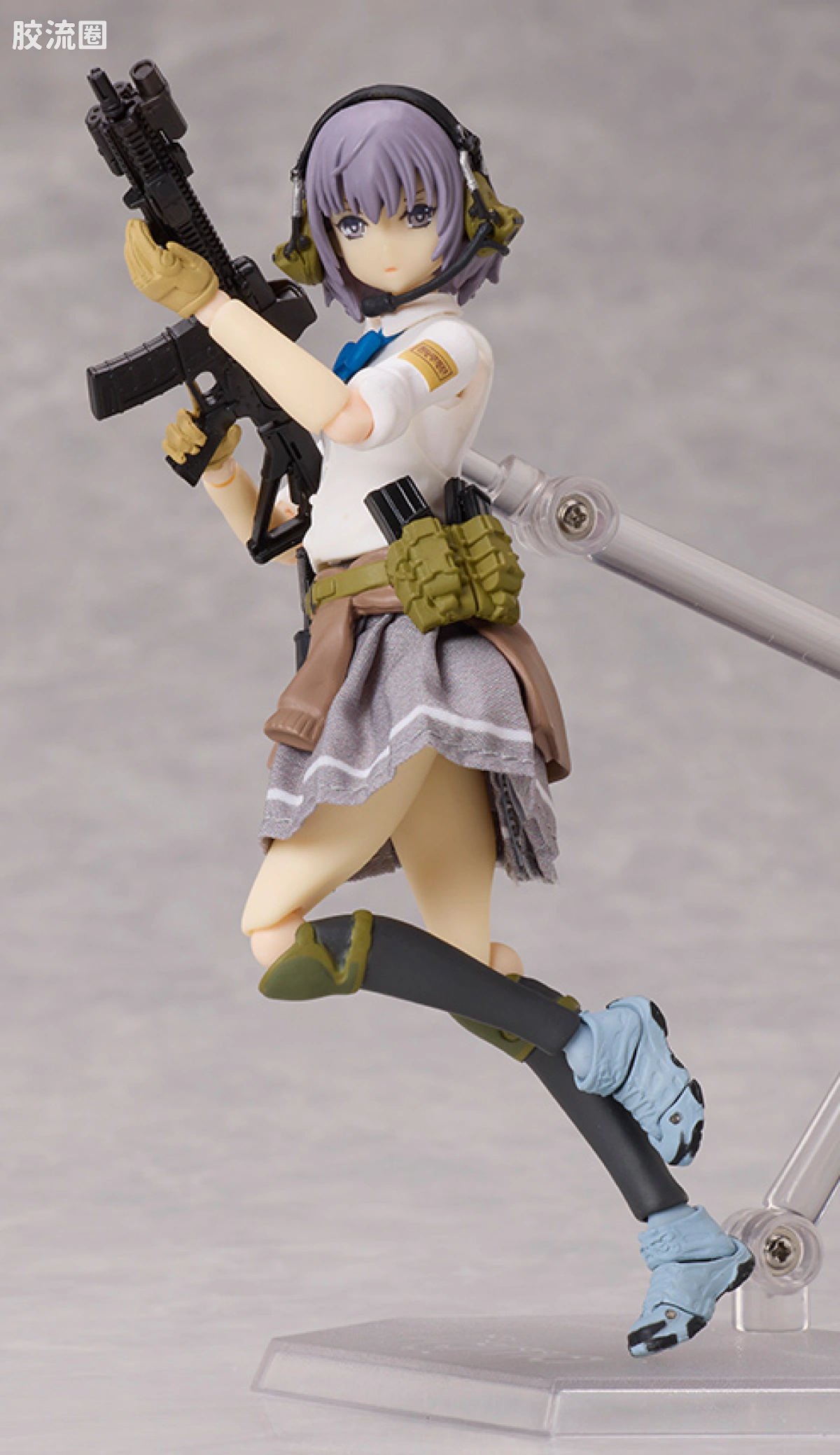 LITTLE ARMORY 系列 figma figma027 figma 朝戸未世 夏制服 ver.1.5 - 图片